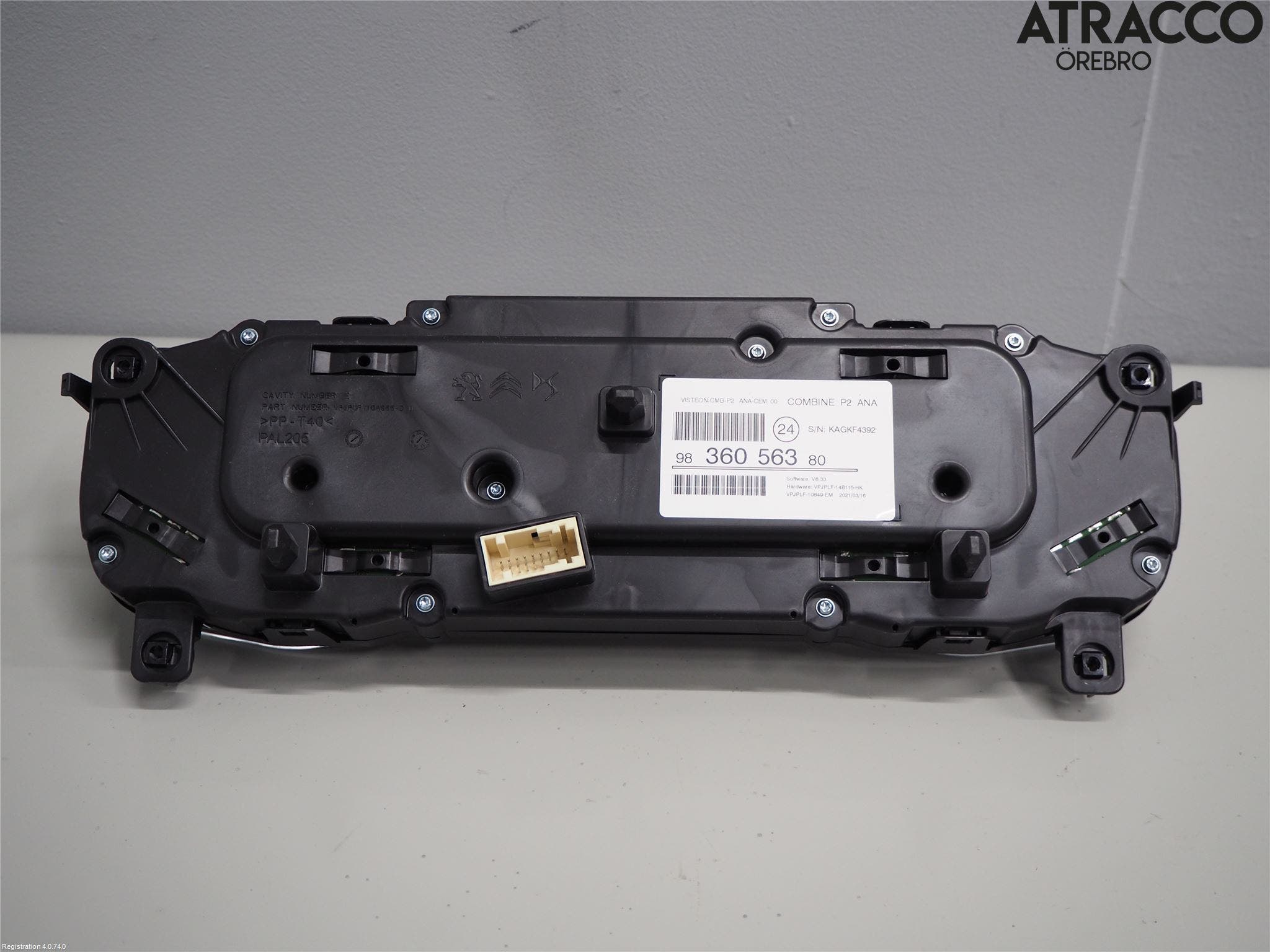 Peugeot 2008 13-20 Instrument Komb