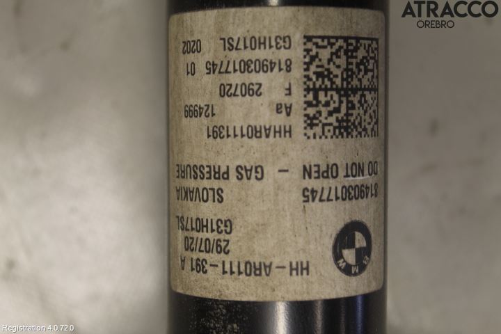 BMW 5 G30/G31/F90 17-23 Fjäderben Bak Höger