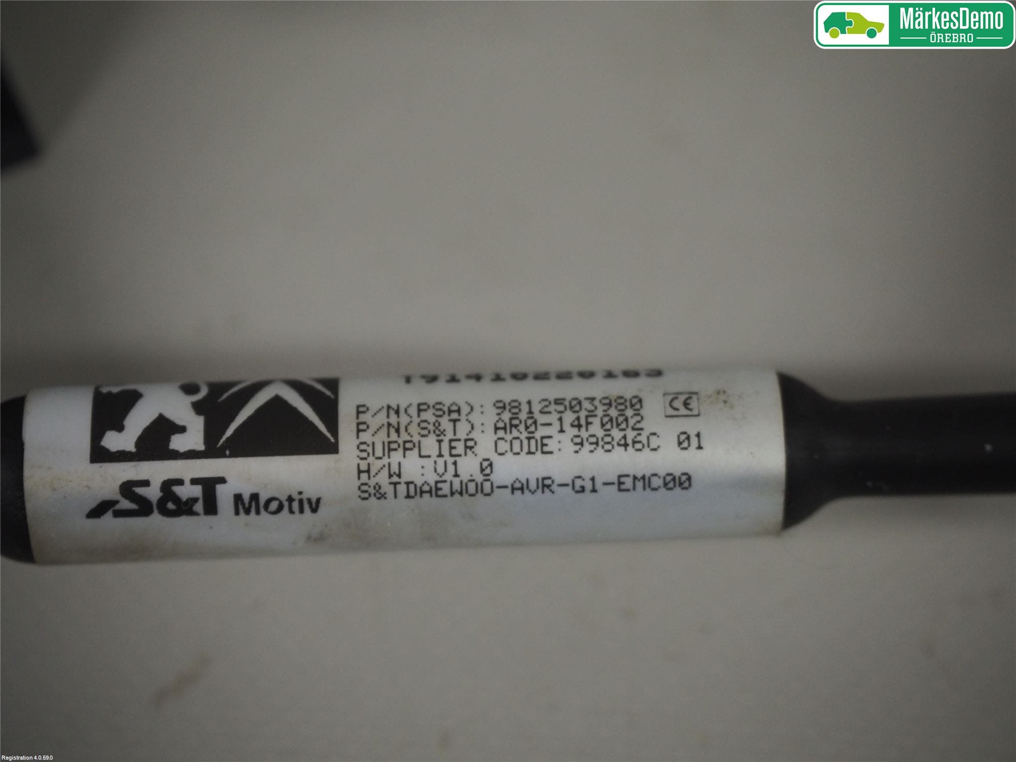 Peugeot 308 14-21 Parkeringshjälp Kamera