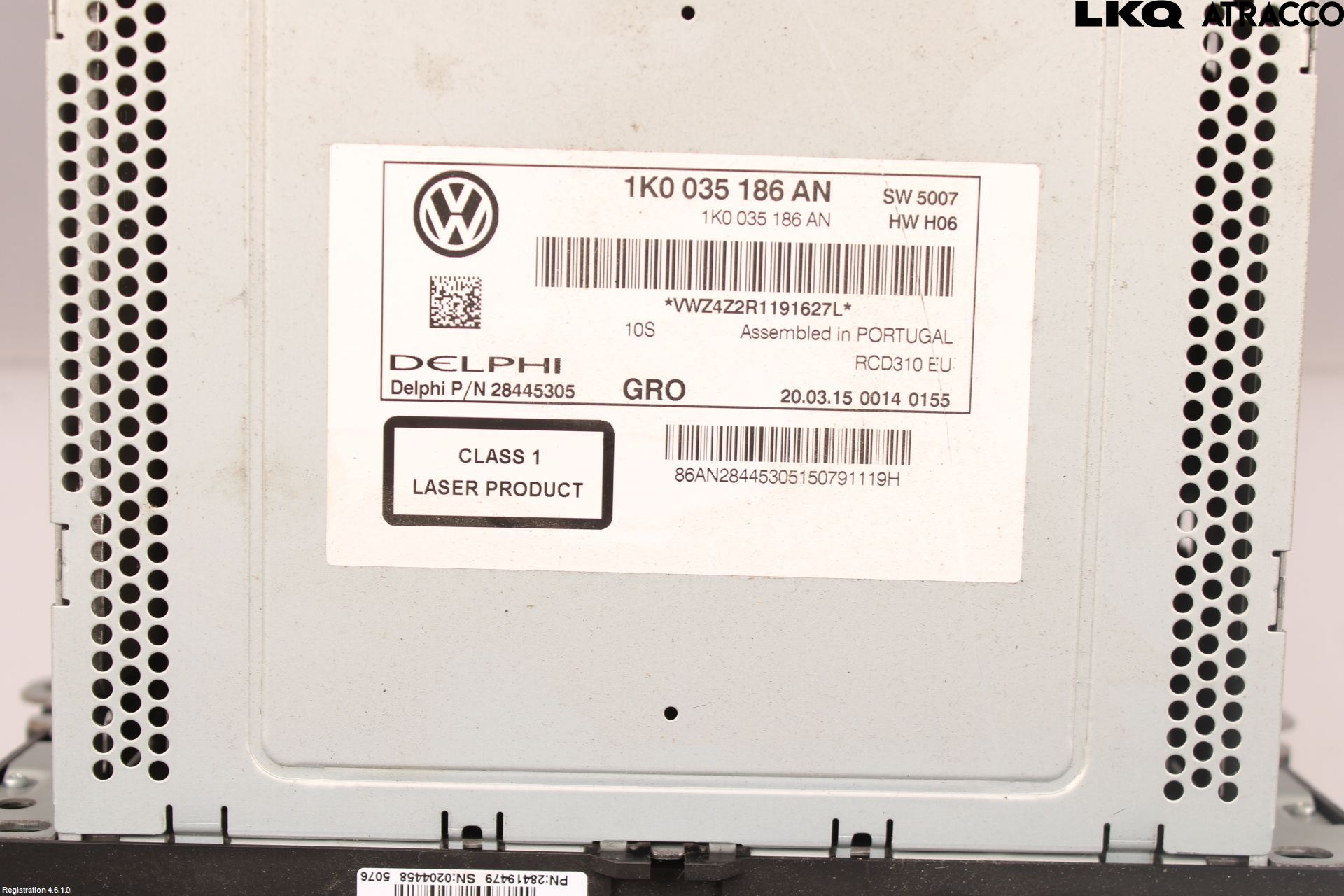Volkswagen VW CADDY 11-15 Cd Radio - Multimediapanel