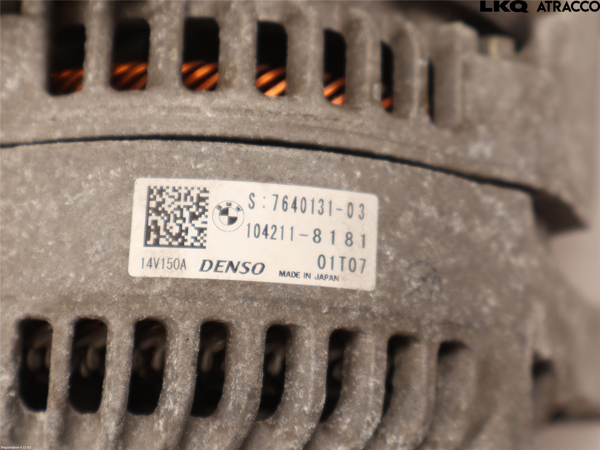 BMW 1 F20/F21 11-19 Generator