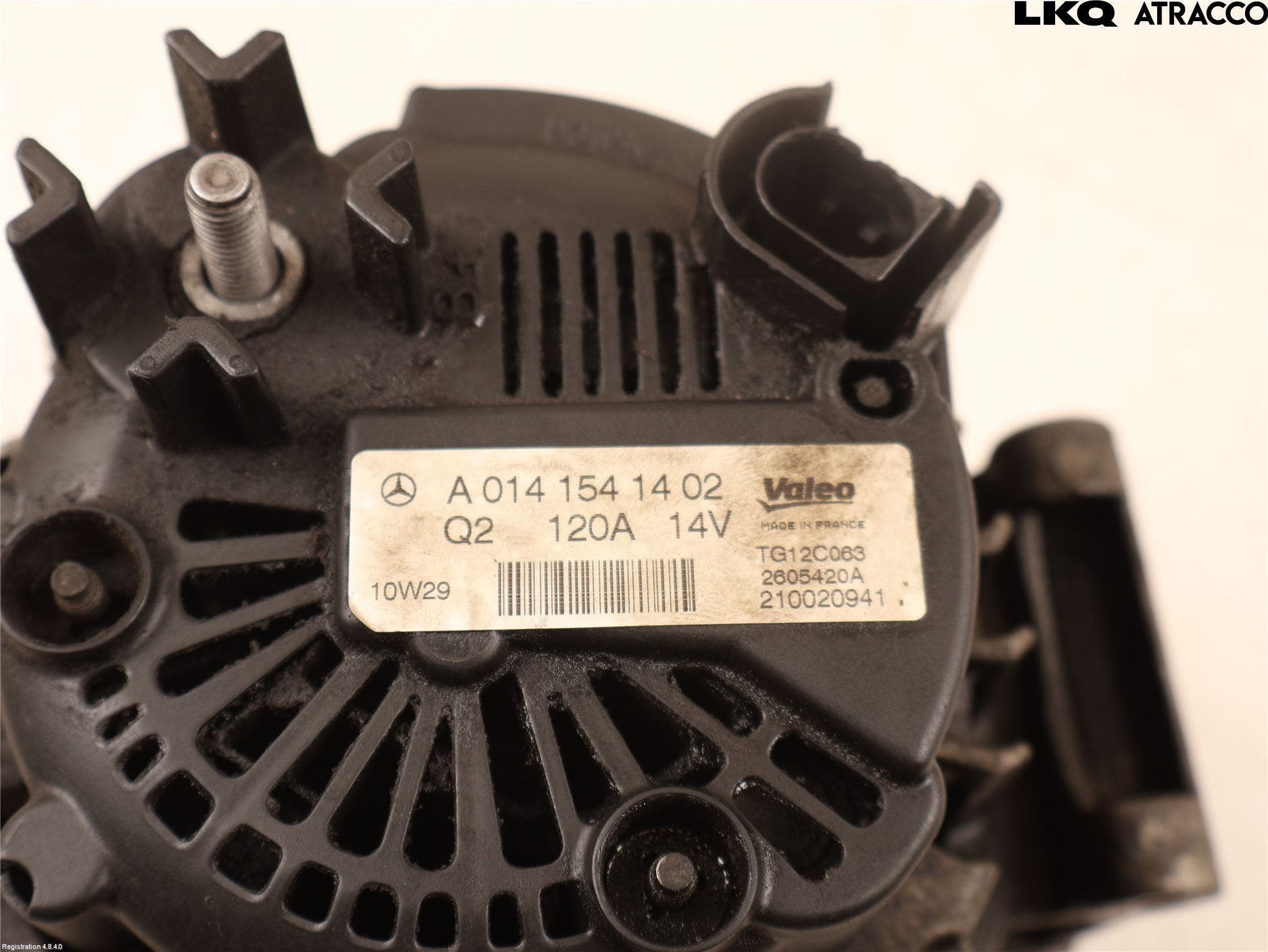 Mercedes-Benz MB C-KLASS (W204) 07-15 Generator