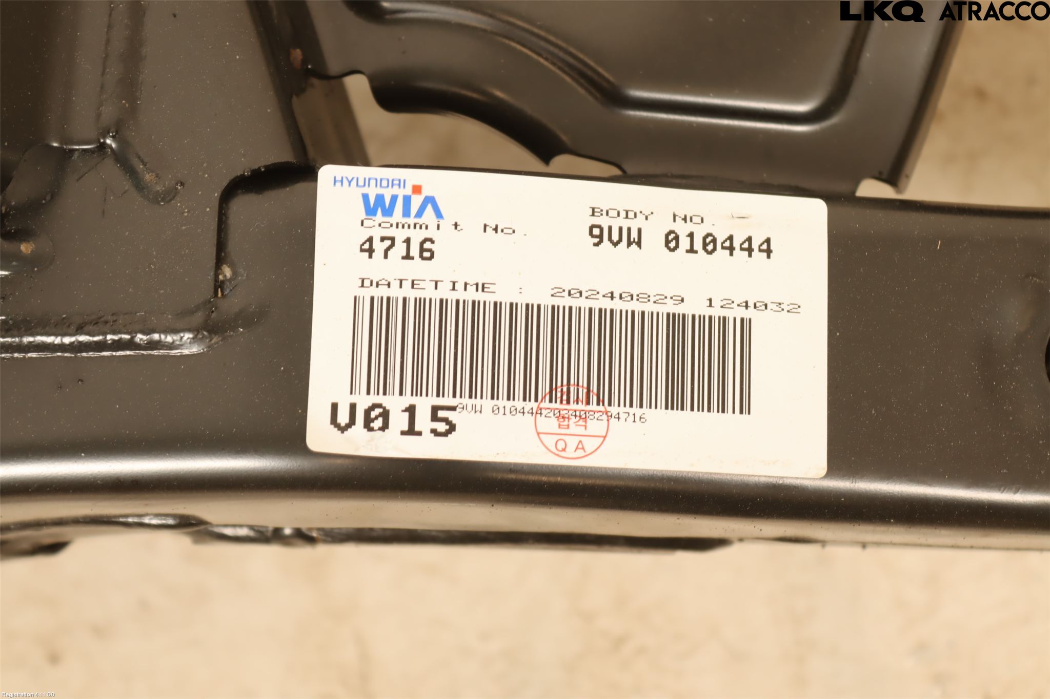 Kia EV3 26->> Bakaxelbalk