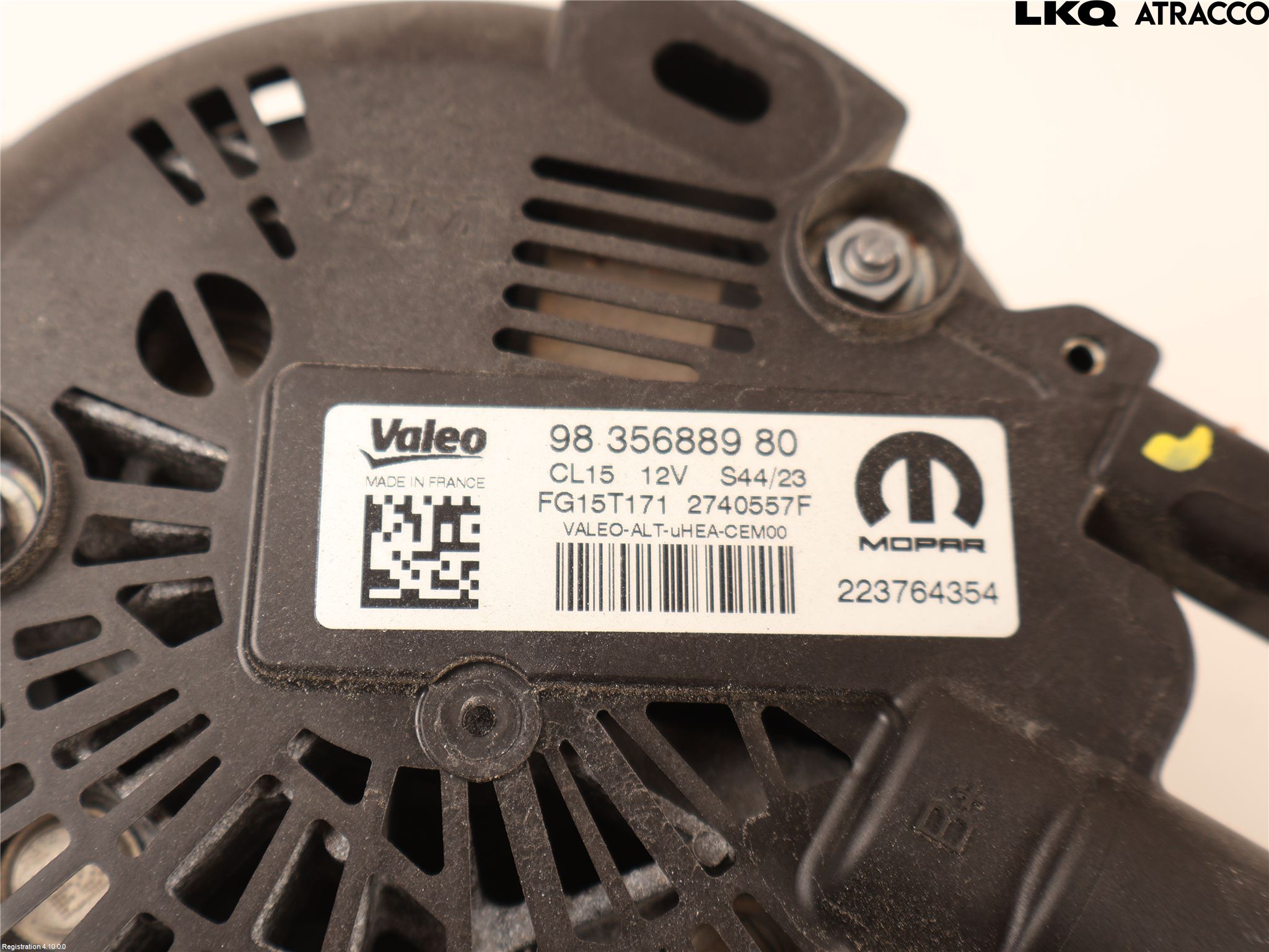 Peugeot 408 22- Generator