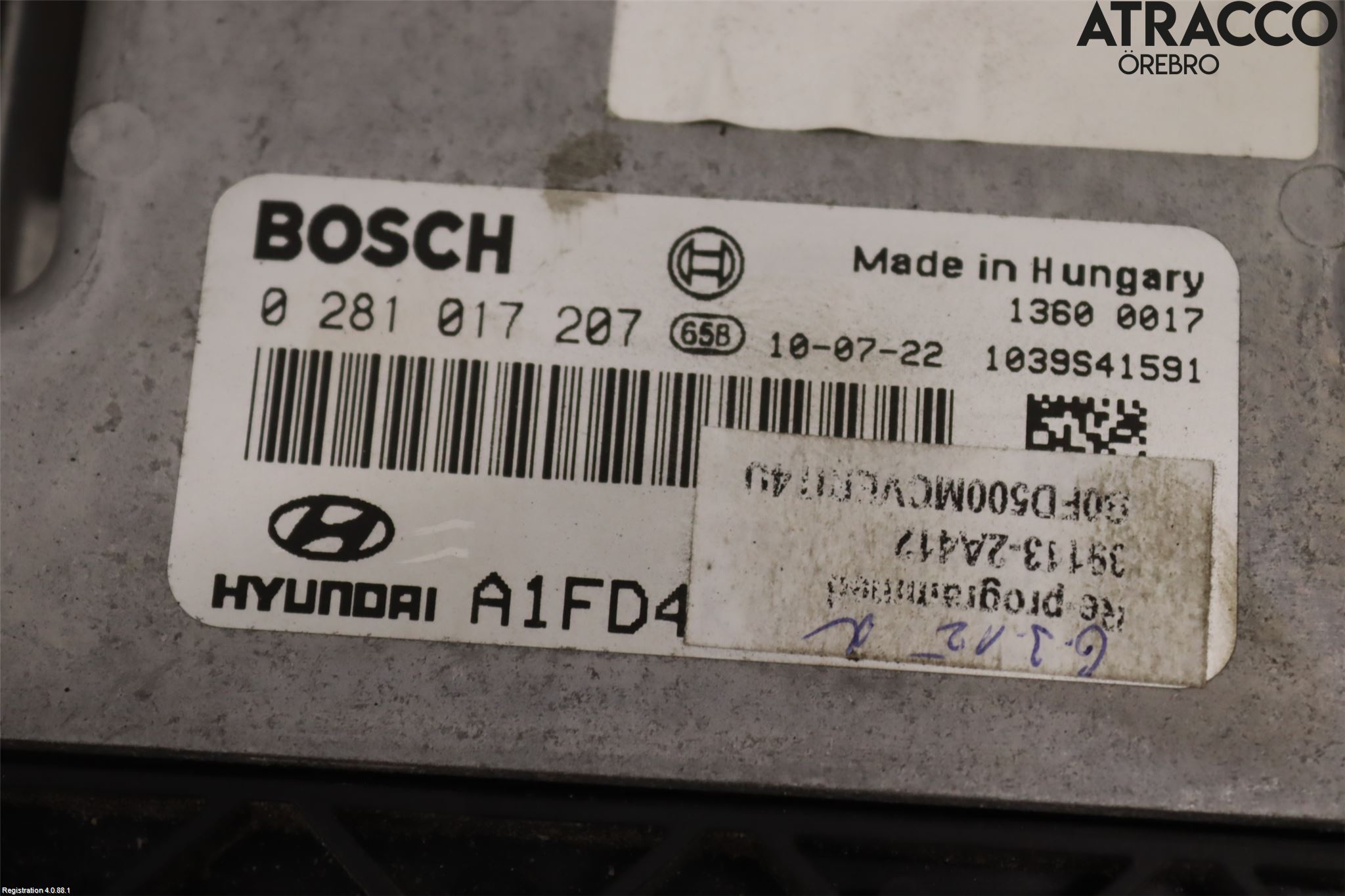 Hyundai i30 FD 07-12 Styrenhet Inspump Diesel