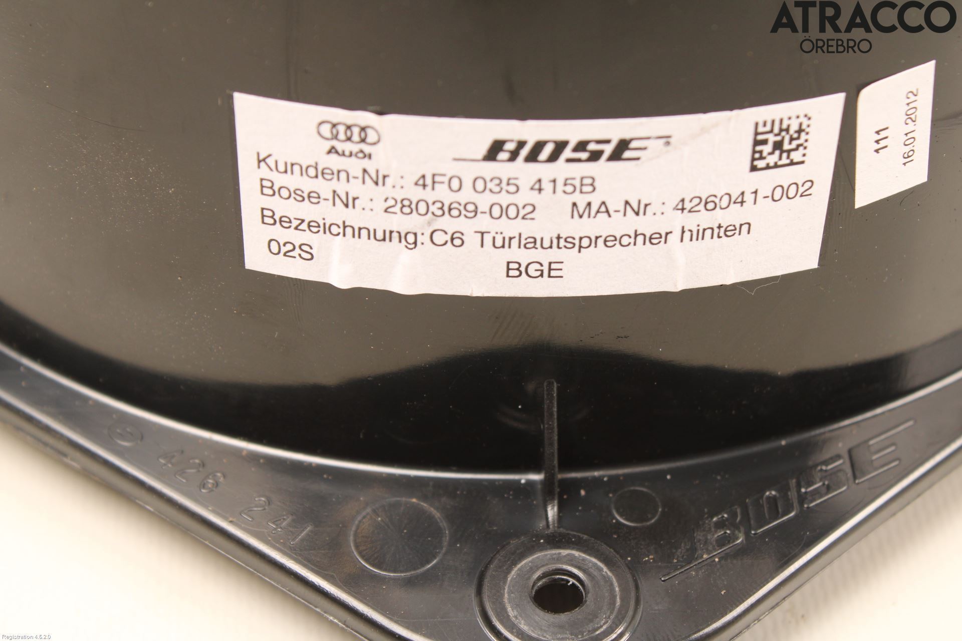 Audi Q7/SQ7 Högtalare