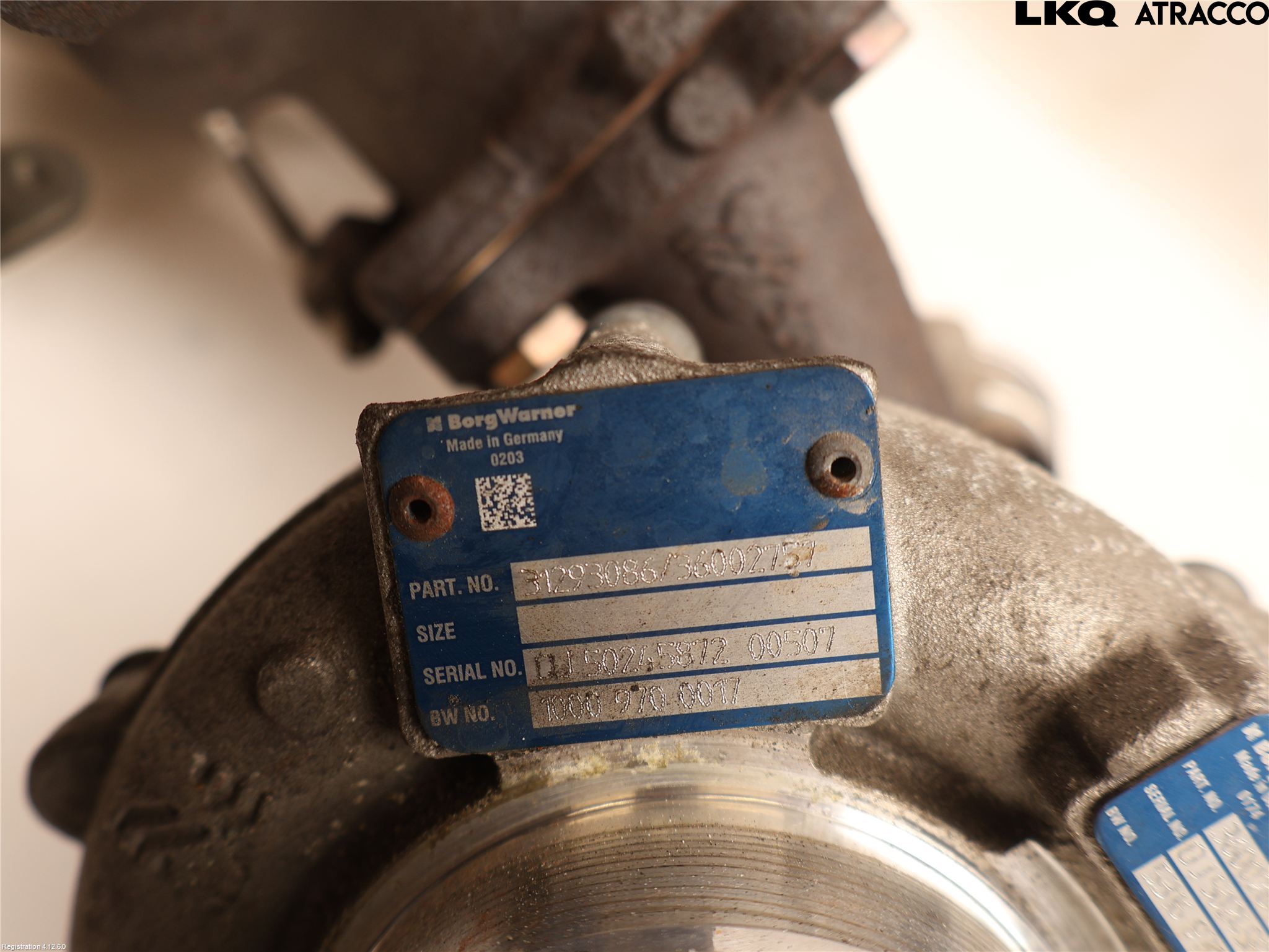 Volvo V60 14-18 Turboaggregat