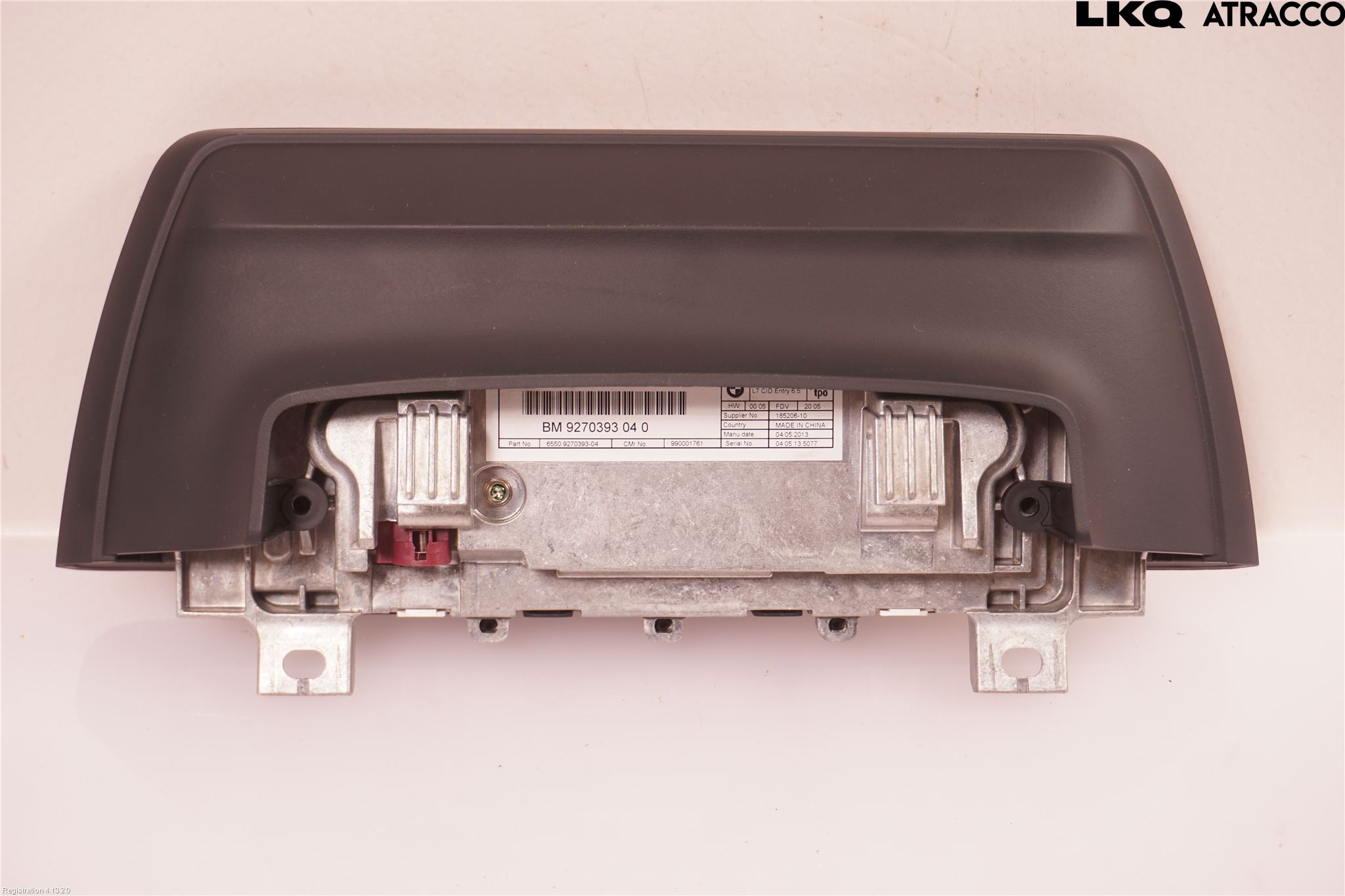 BMW 3 F30/F31/F80 12-19 Bildskärm