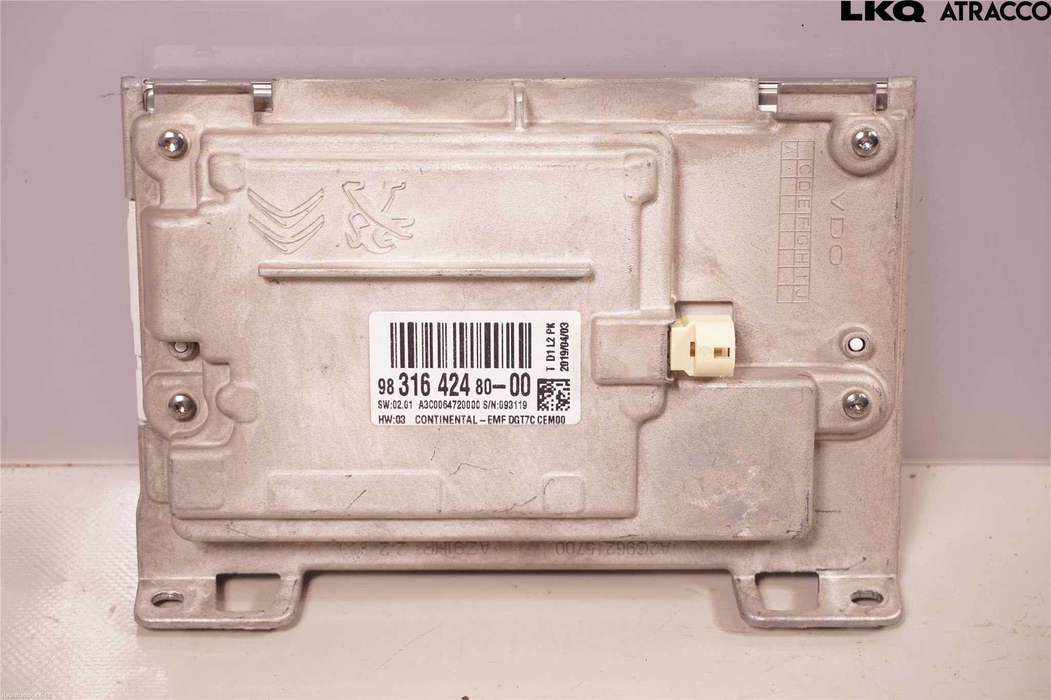 Peugeot 2008 13-20 Bildskärm