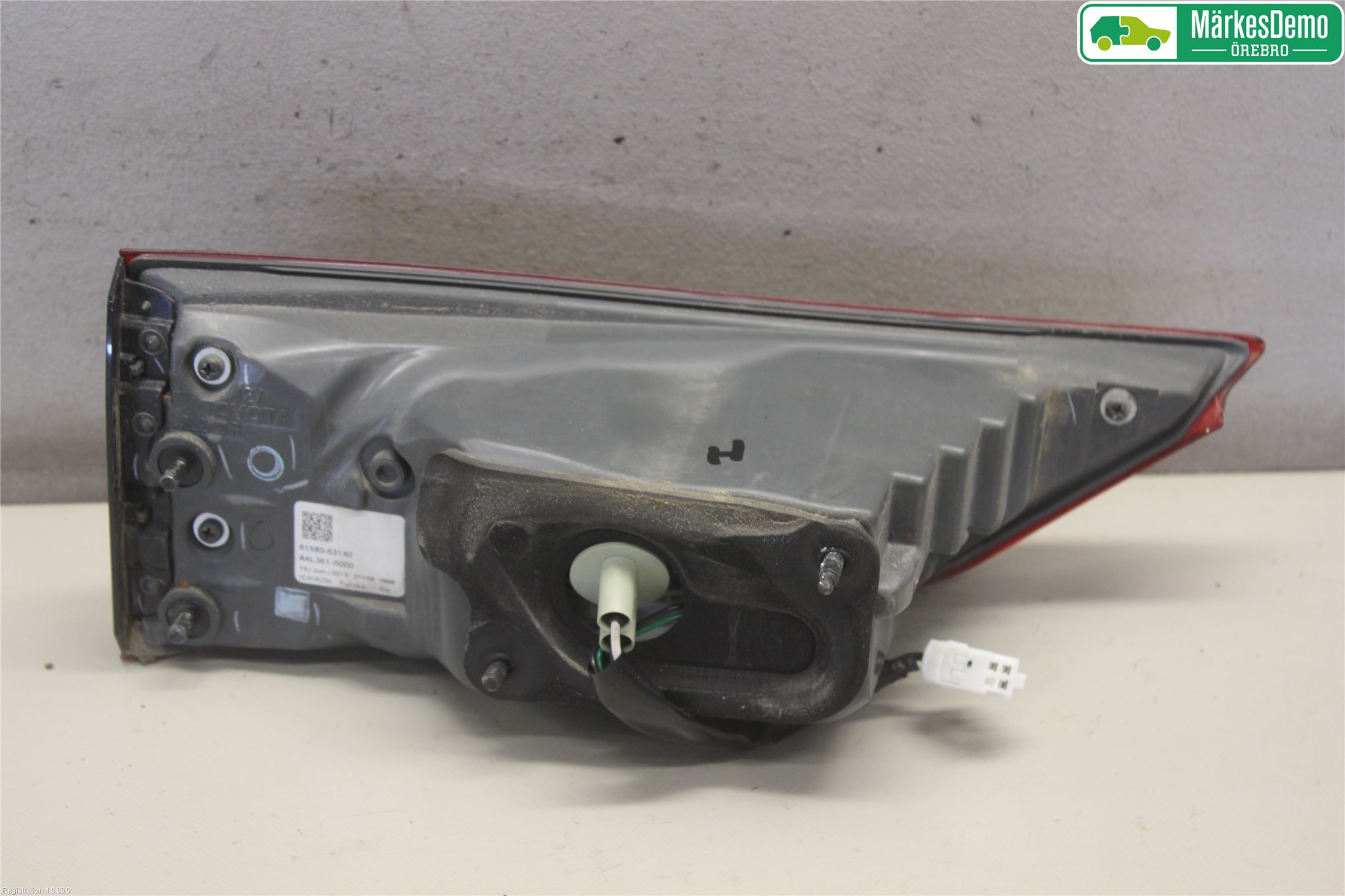 Lexus IS 250/350 14-20 Bakljus Lucka Hö