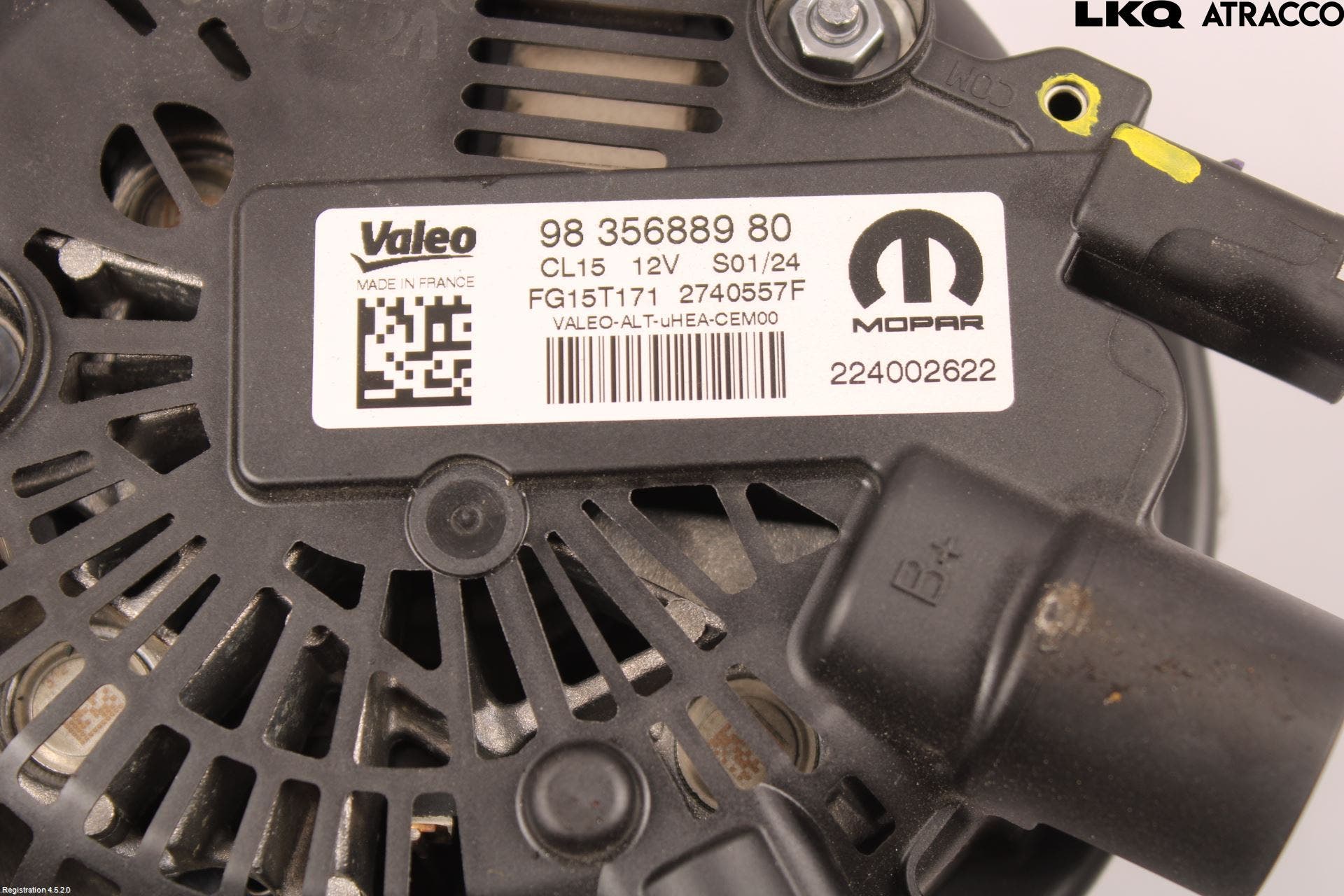 Peugeot 308/E-308 21- Generator
