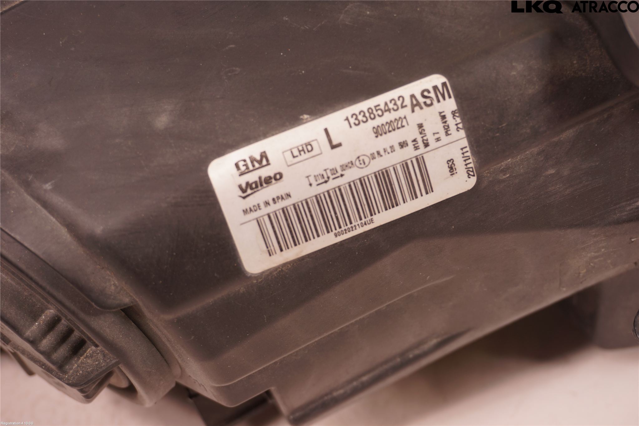 Opel CORSA D 07-14 Strålkastare Vänster