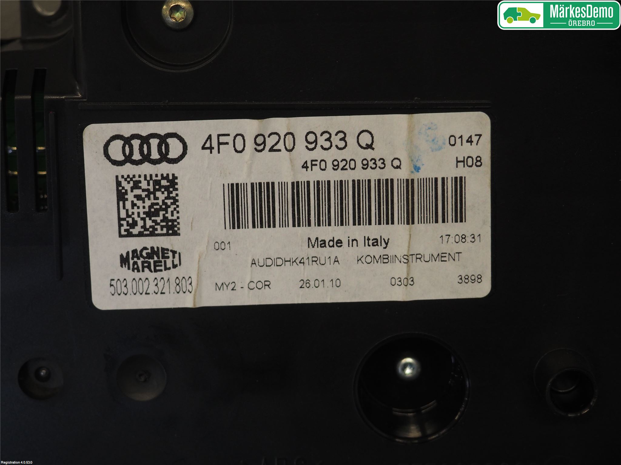 Audi A6/S6     05-11 Instrument Komb