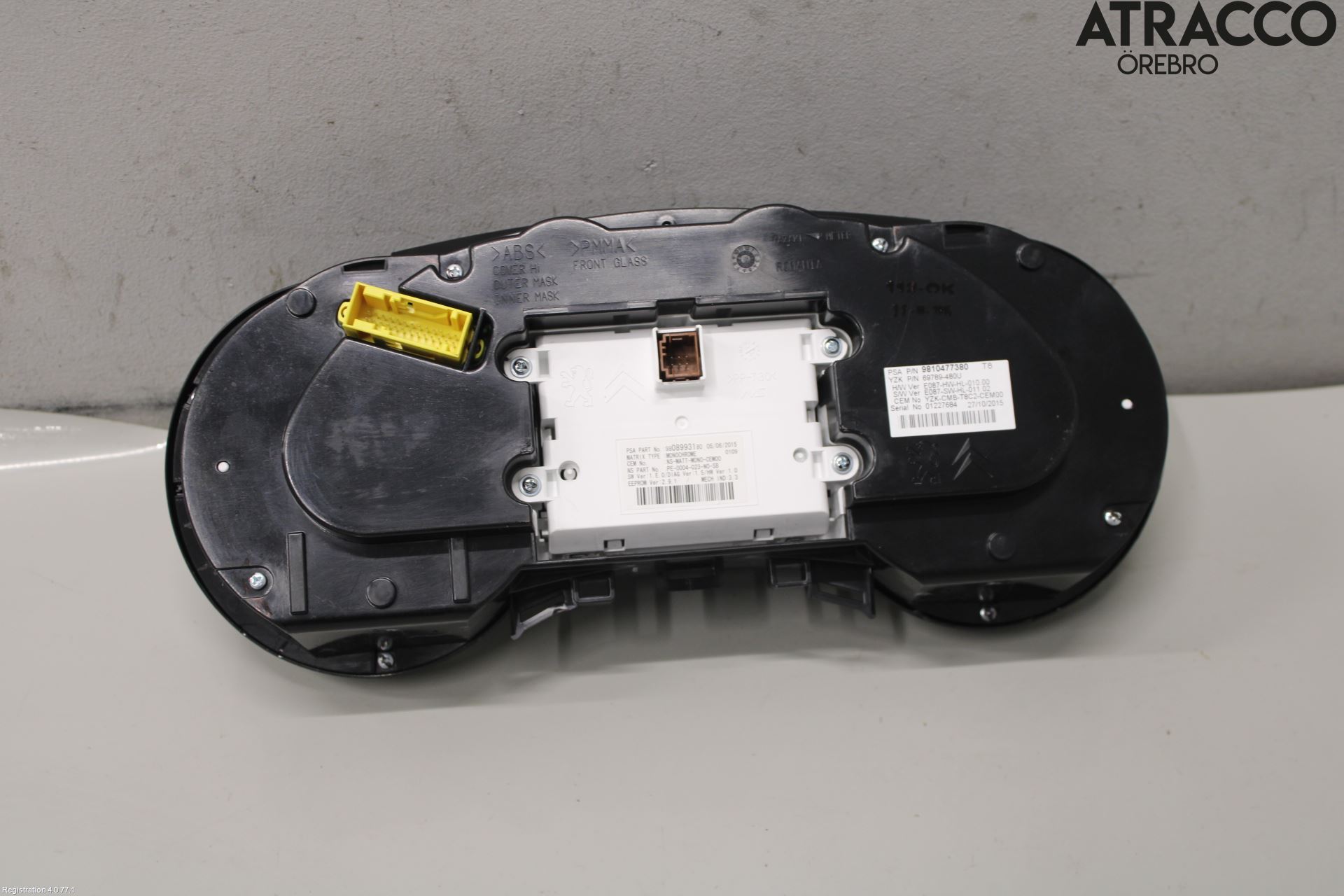 Peugeot 3008 09-16 Instrument Komb