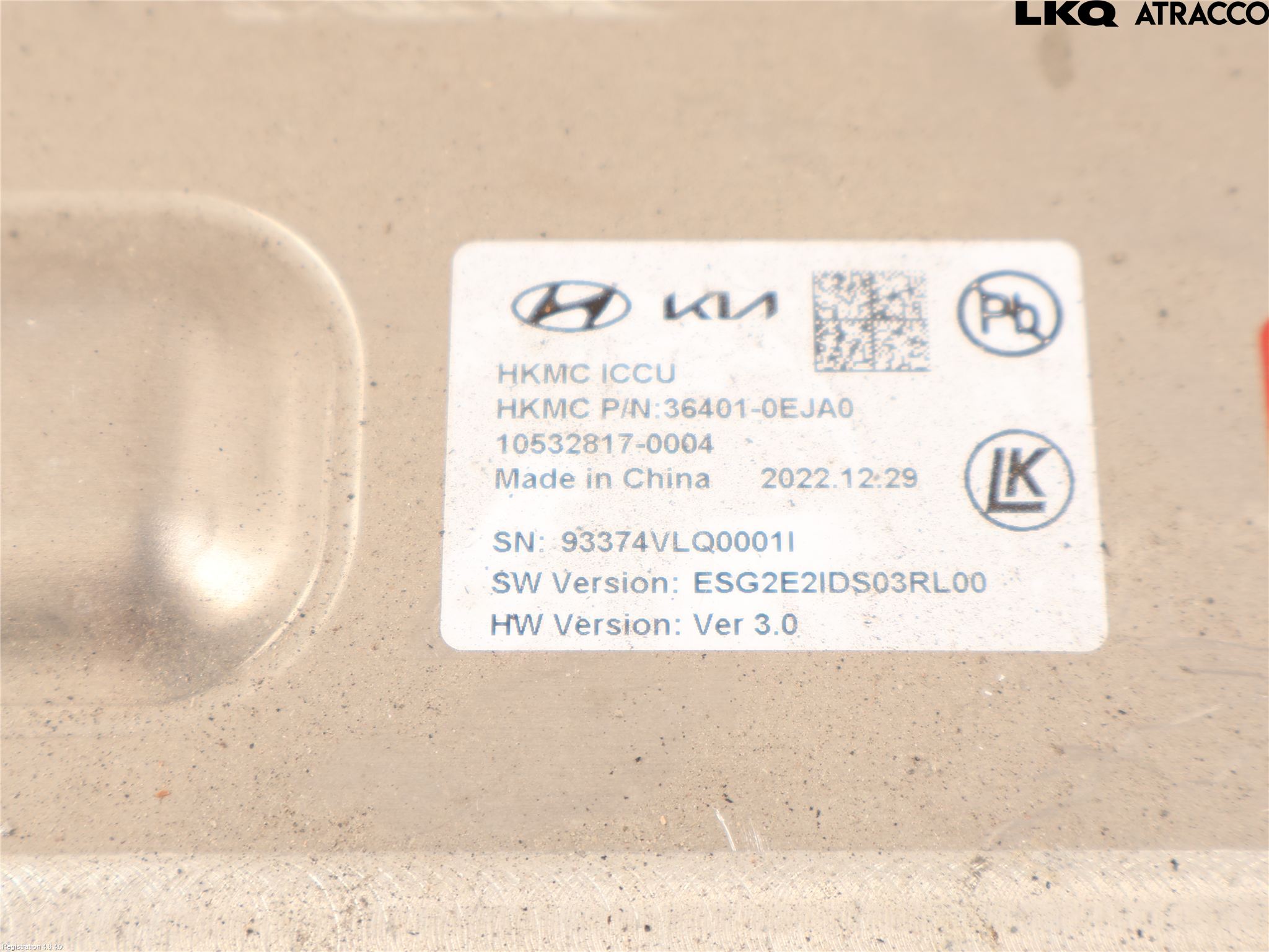 Kia NIRO (SG2) 23- Batteriladdare Högspänning