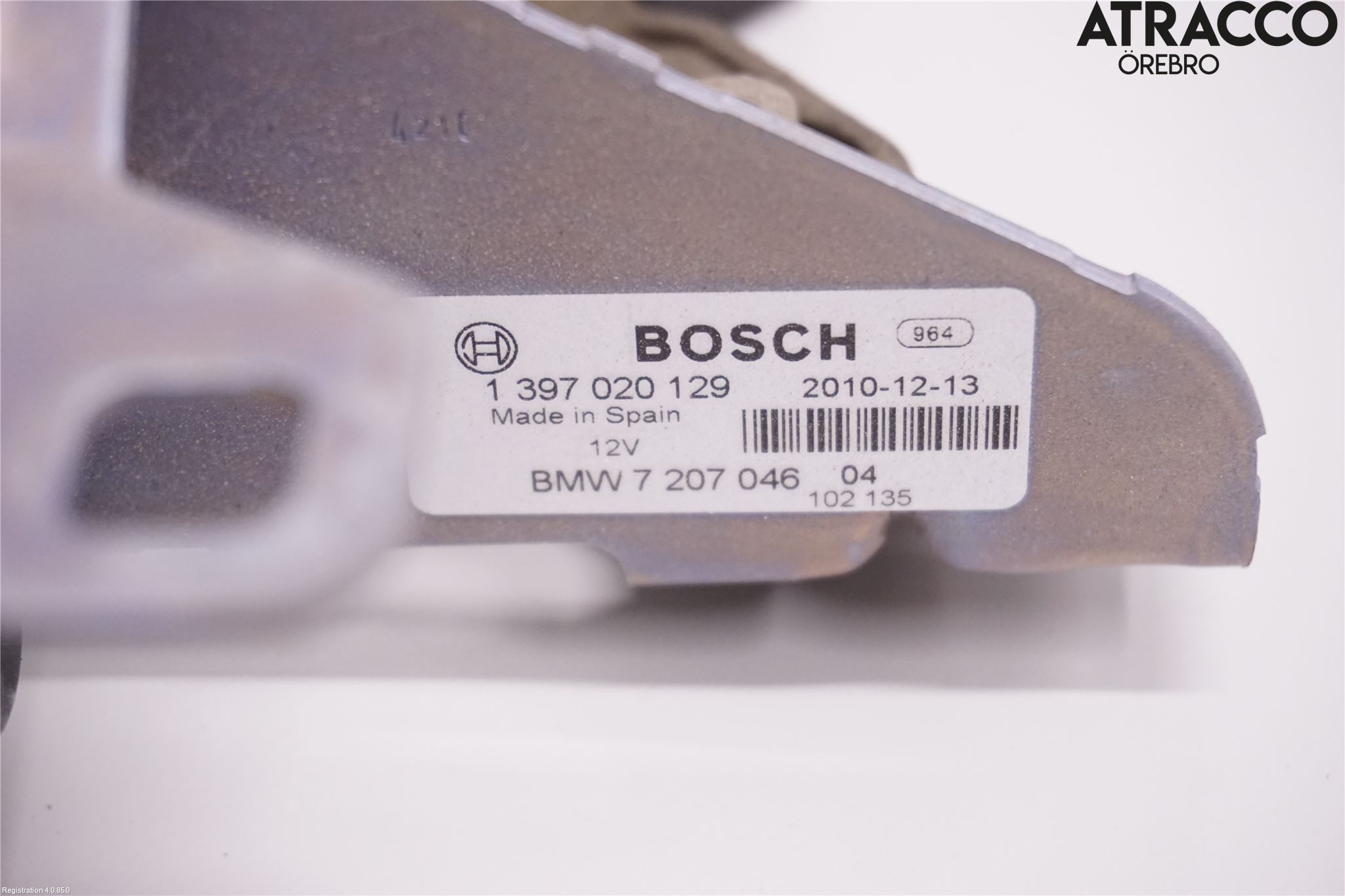 BMW 5 F10/F11/F18 09-17 Torkarmotor Baklucka