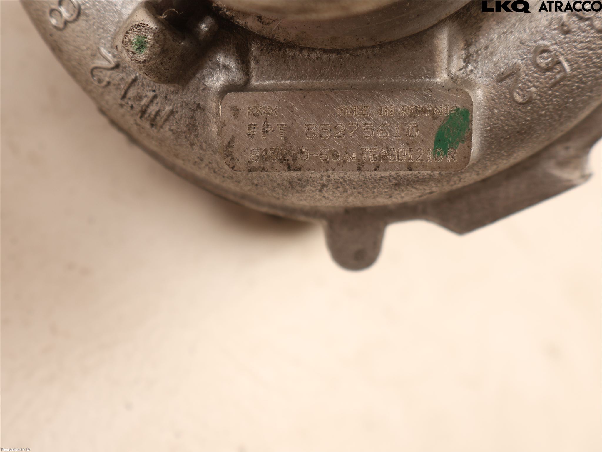 Alfa GIULIA Turboaggregat