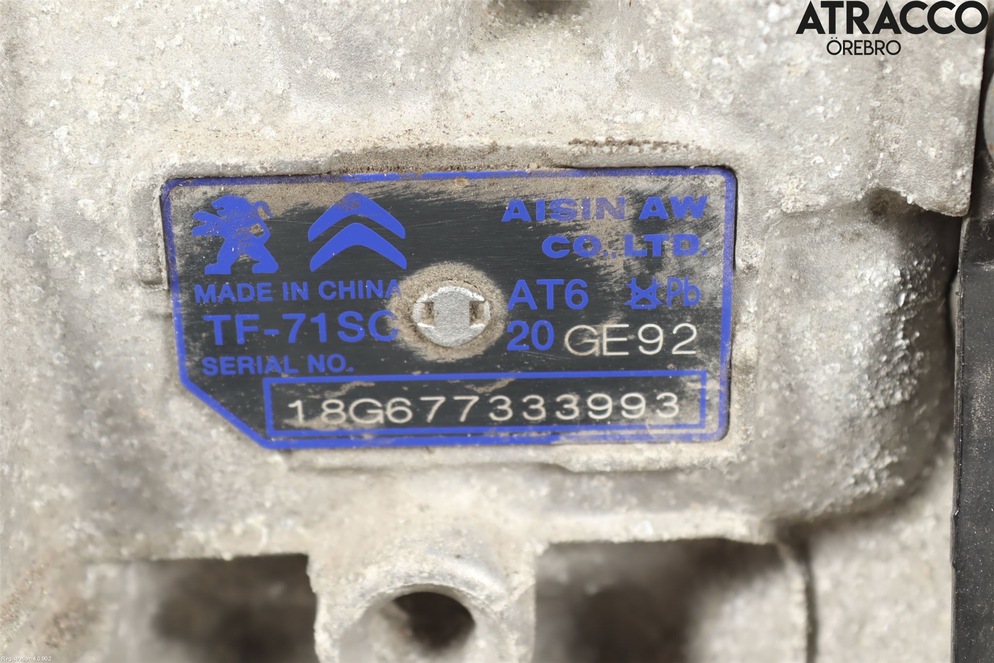 Peugeot 2008 13-20 Växellåda Automat