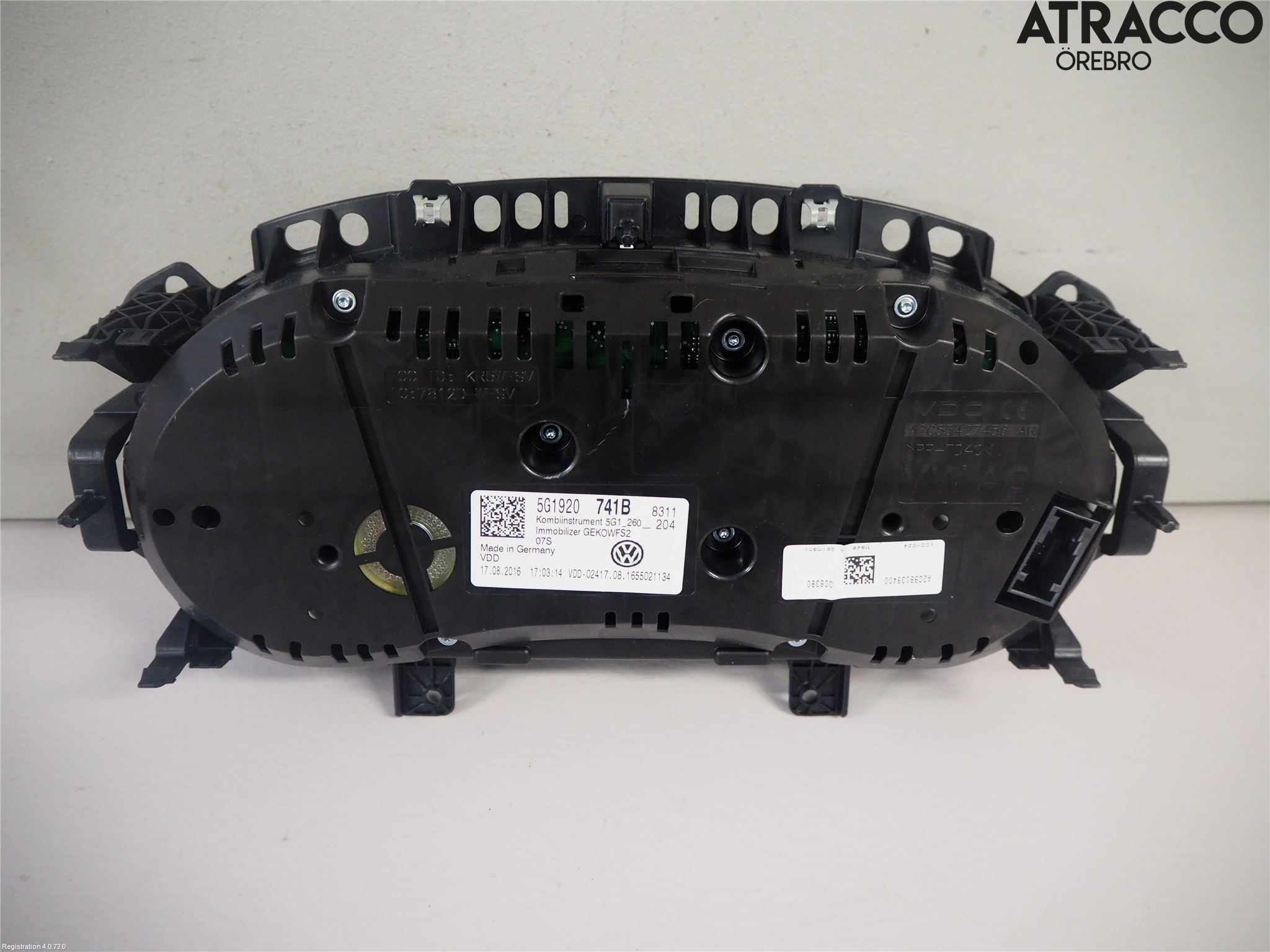 Volkswagen VW GOLF / E-GOLF VII 13-20 Instrument Komb