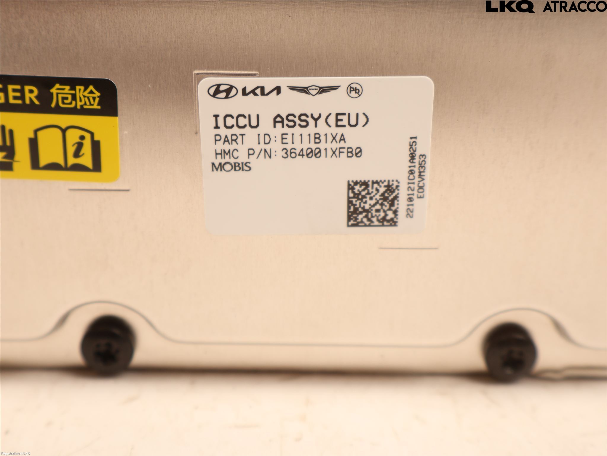 Kia EV6 (CV) 22- Batteriladdare Högspänning