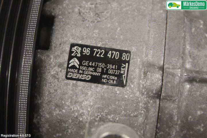 Peugeot PEUGOT 208 16-19 Ac Kompressor