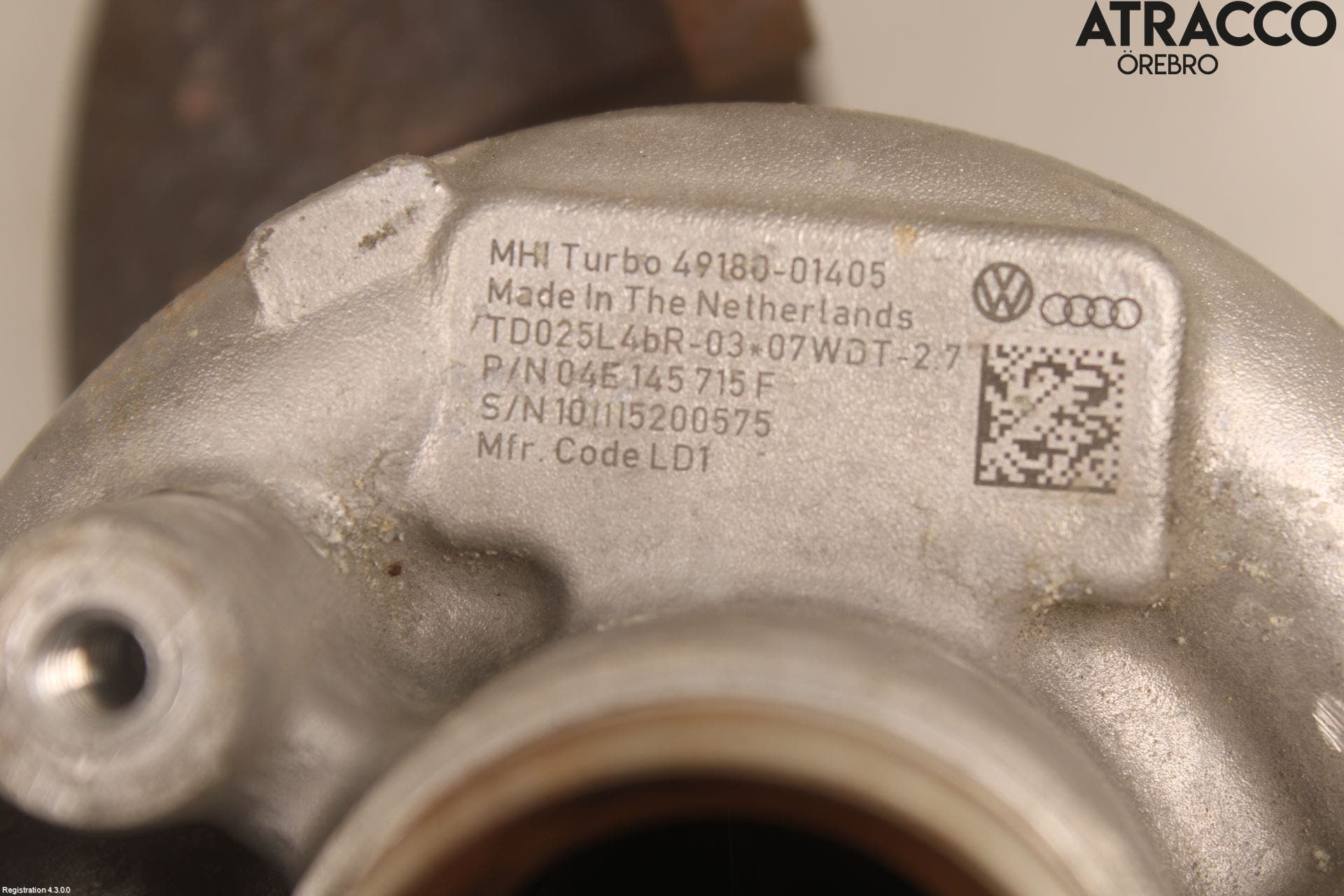 Volkswagen VW PASSAT 15-19 Turboaggregat