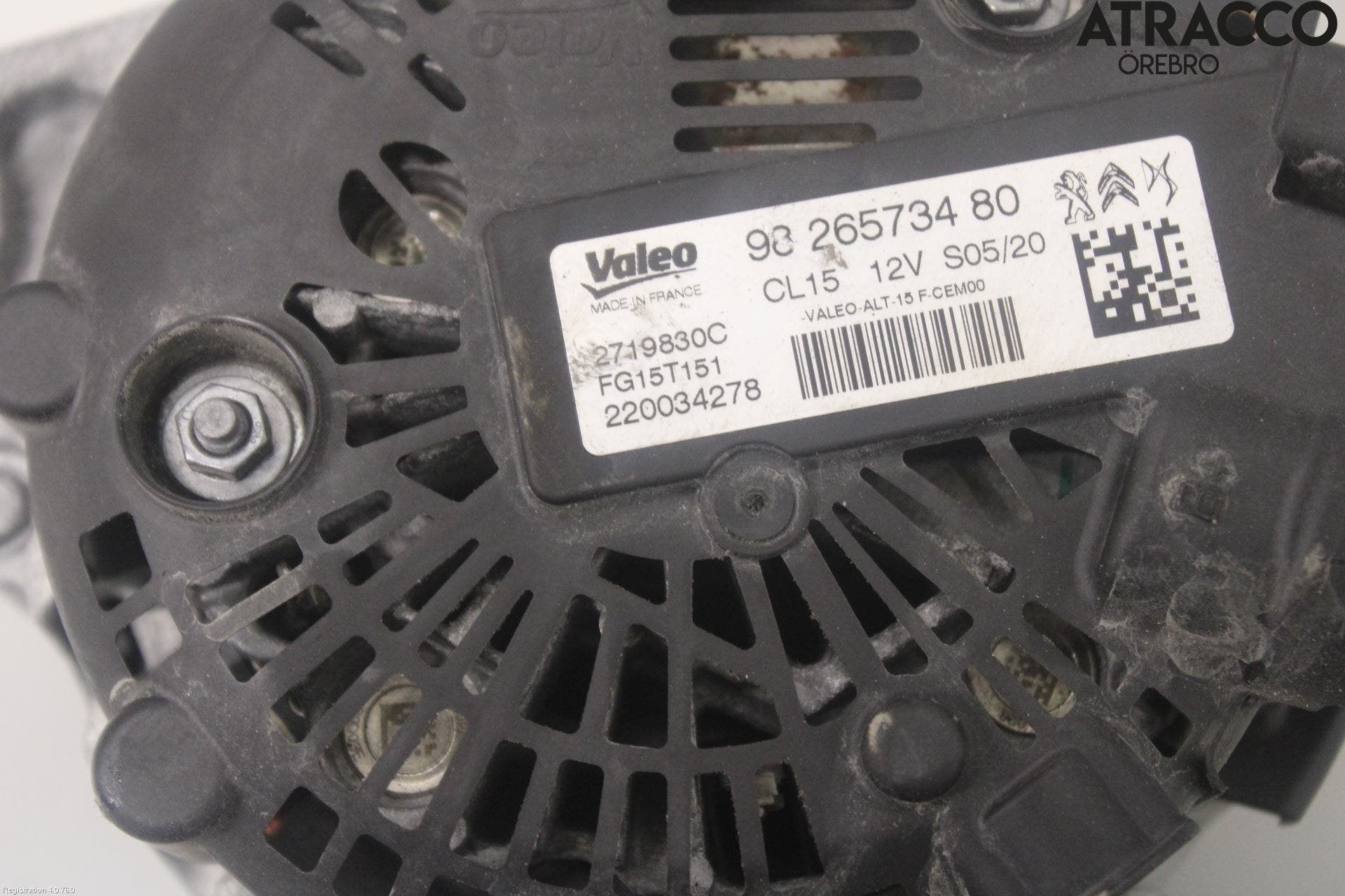 Peugeot 308 14-21 Generator