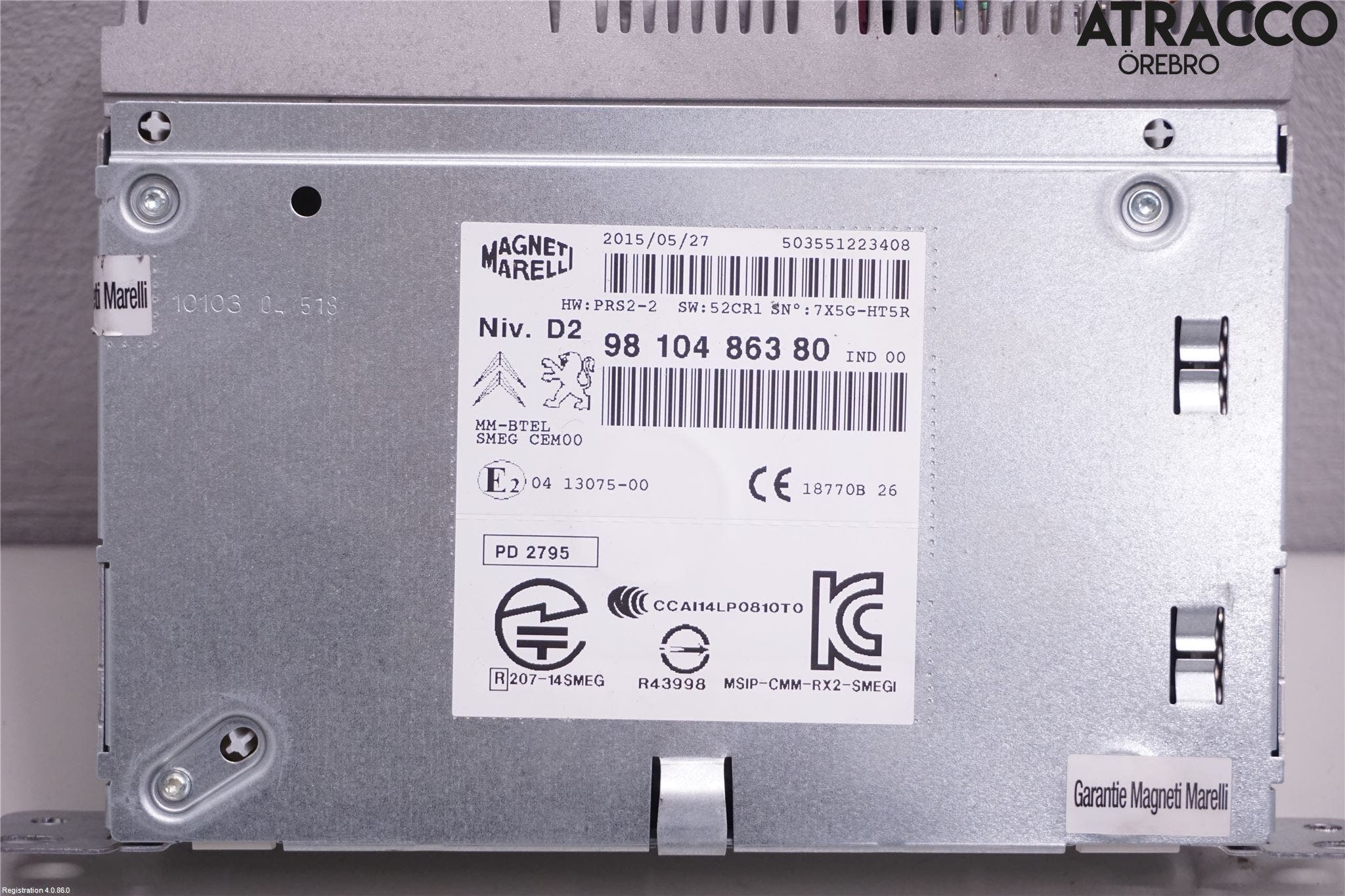 Citroen C4 GRAND PICASSO 14-18 Radio