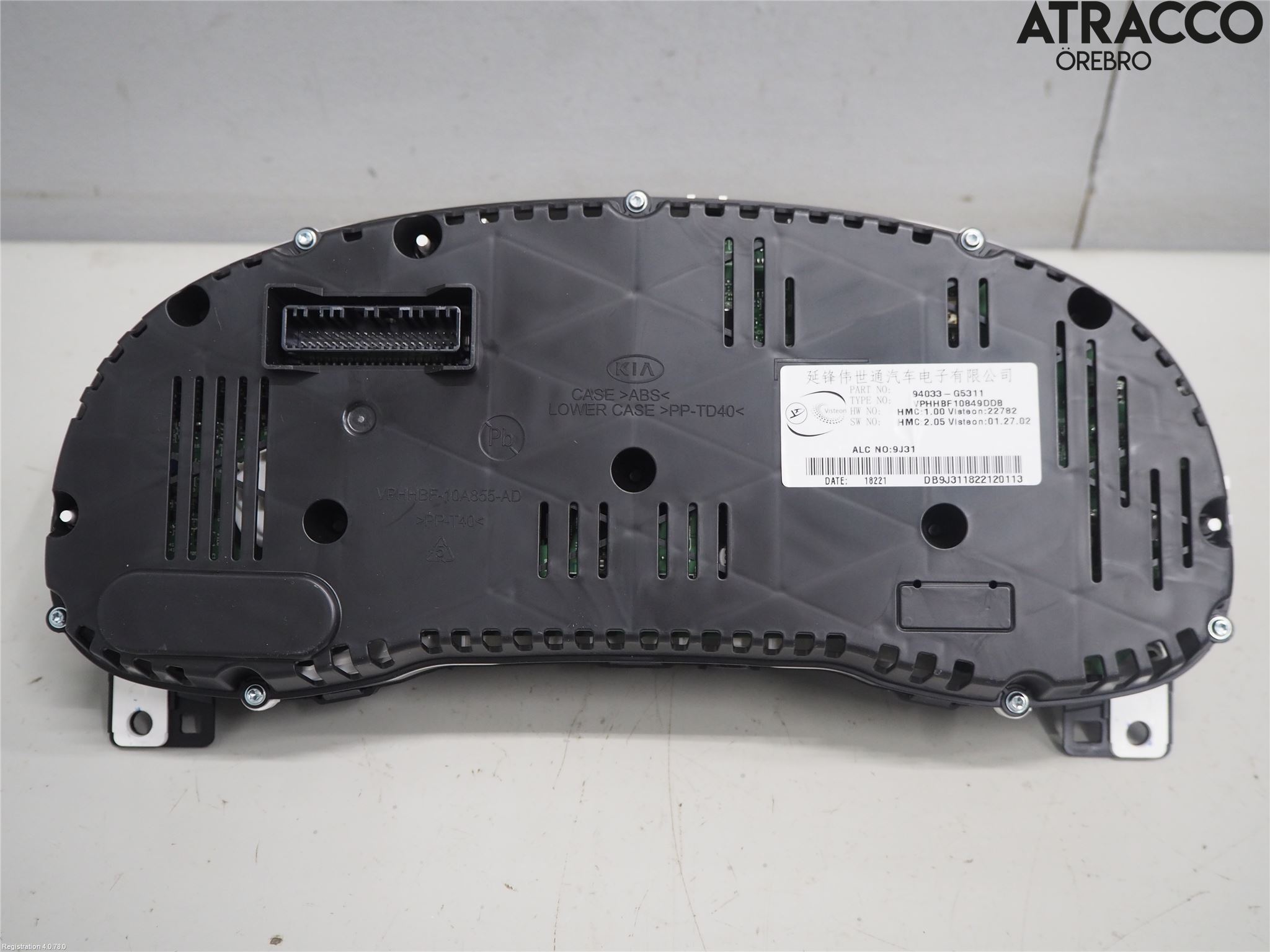 Kia NIRO (DE) 17-22 Instrument Komb
