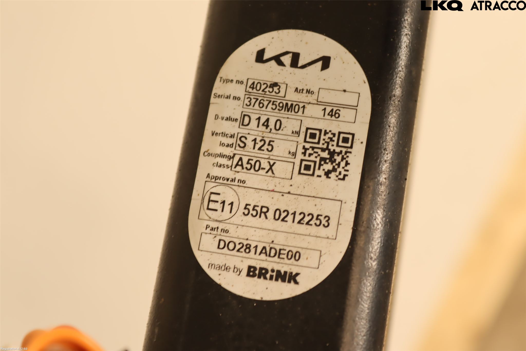 Kia EV9 24- Dragkrok