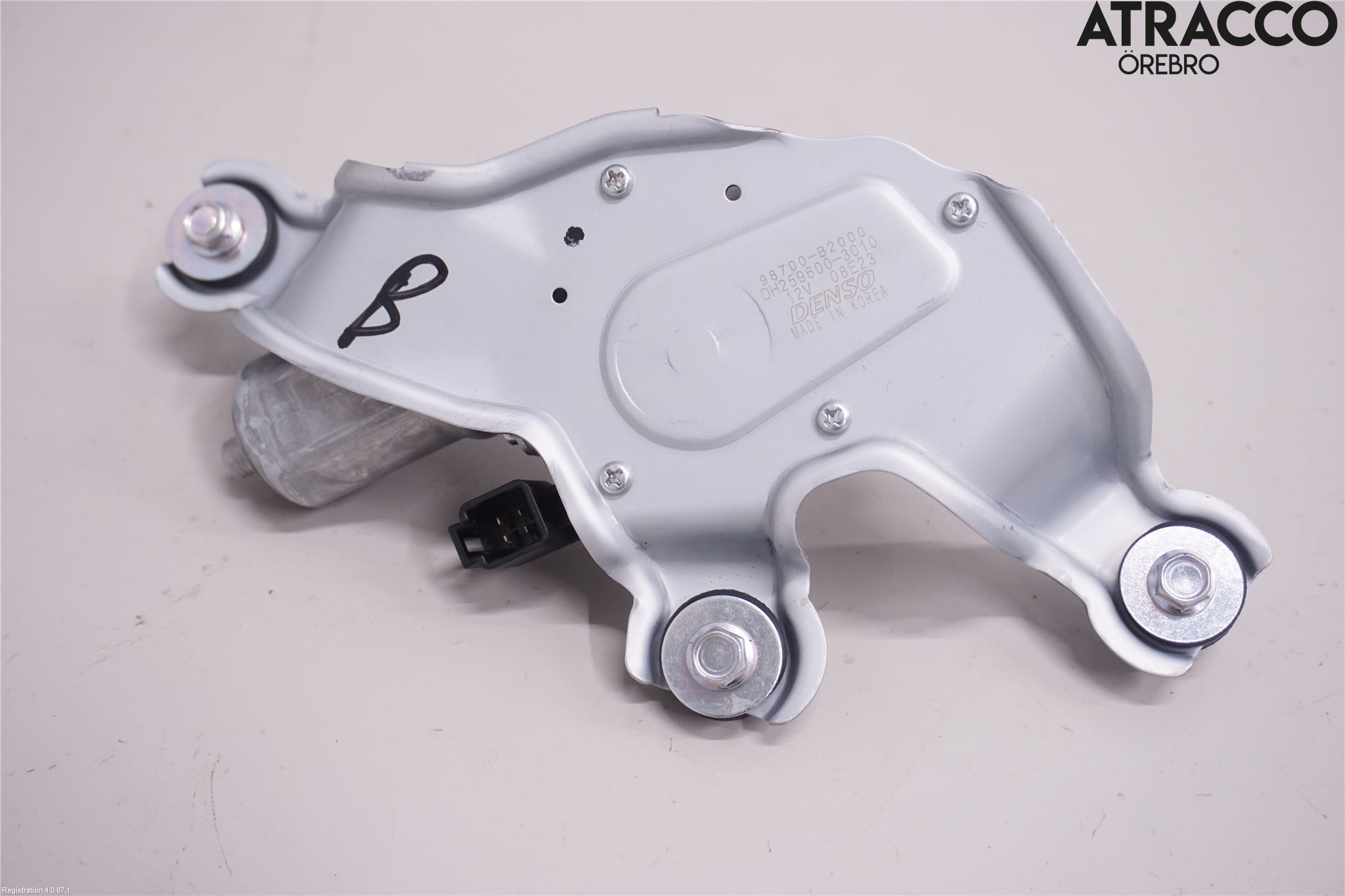 Kia SOUL 09- Torkarmotor Baklucka