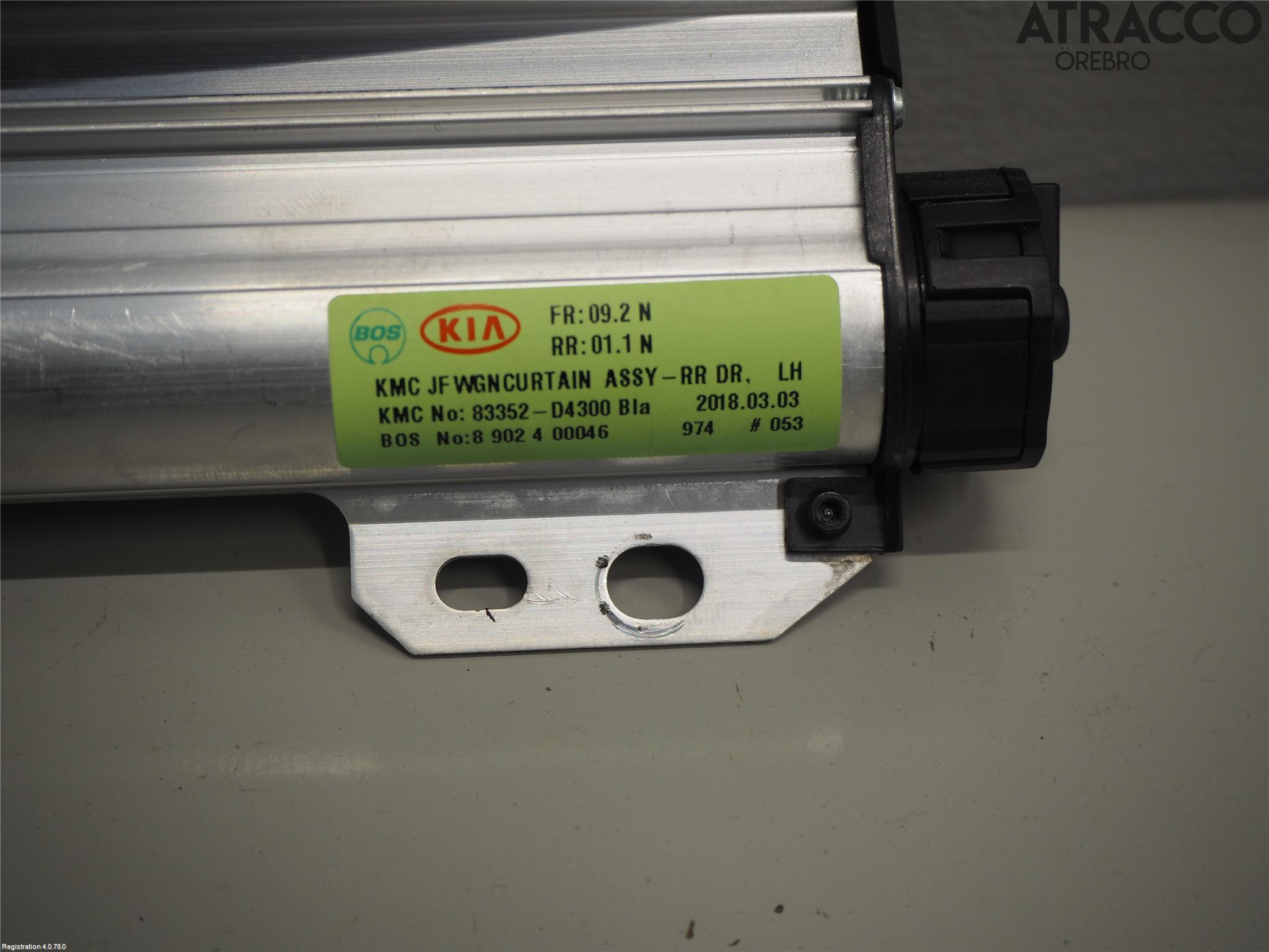 Kia OPTIMA 16-20 Solskydd