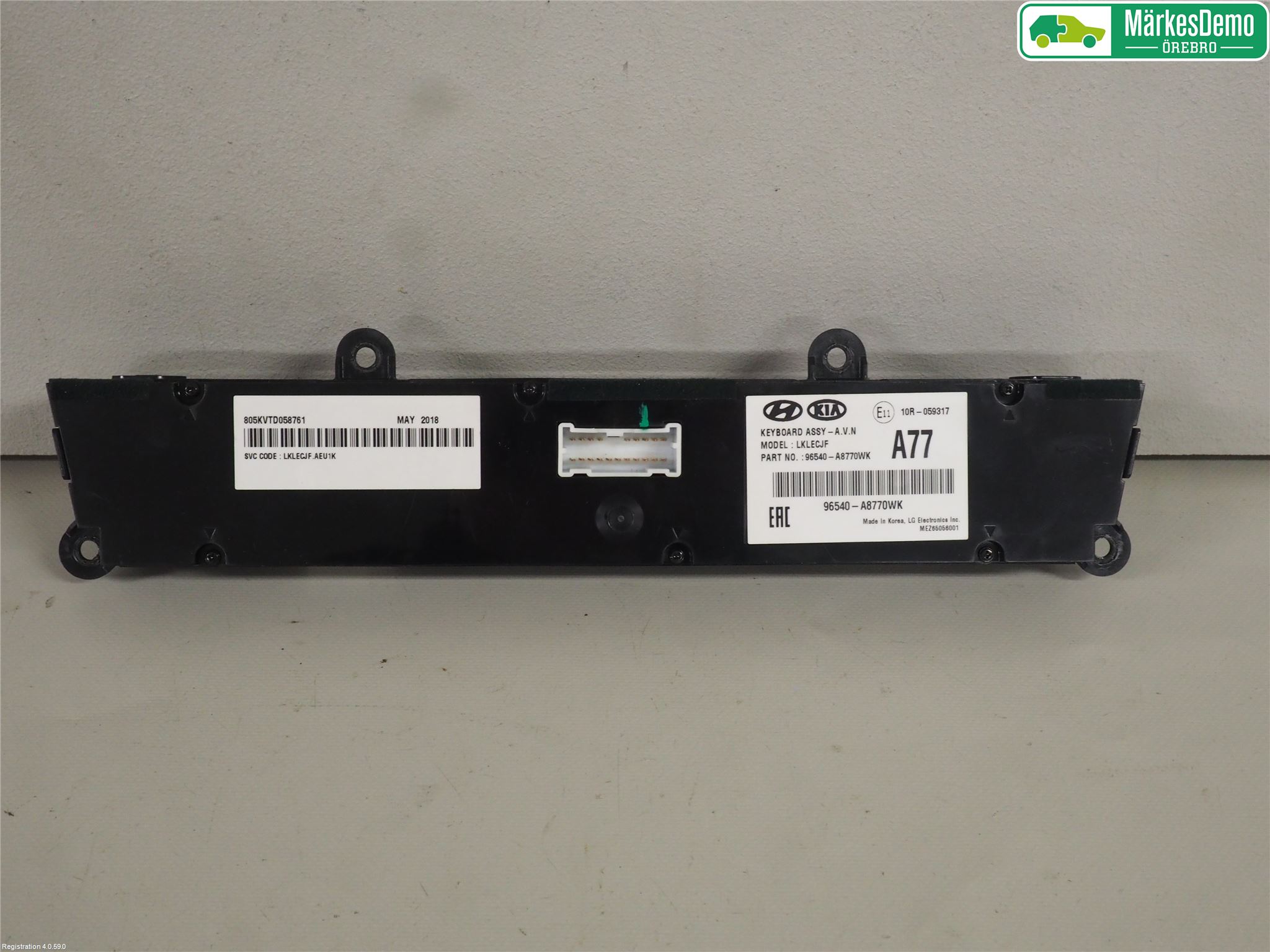 Kia OPTIMA 16-20 Cd Radio - Multimediapanel