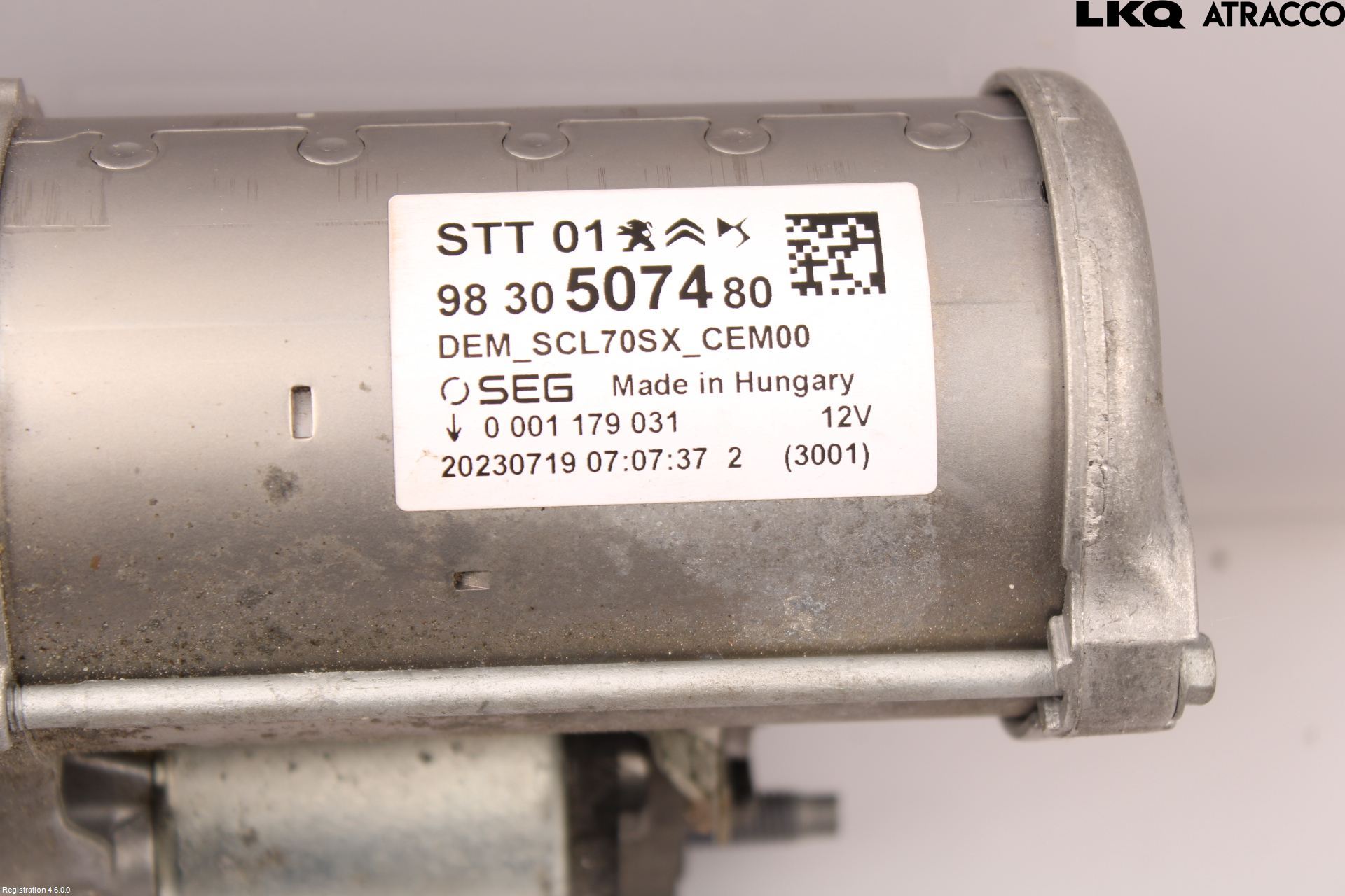 Citroen DS 4 / DS 4 E-TENSE 22- Startmotor