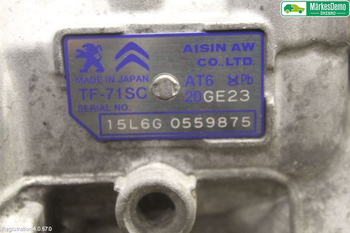 Peugeot 308 14-21 Växellåda Automat