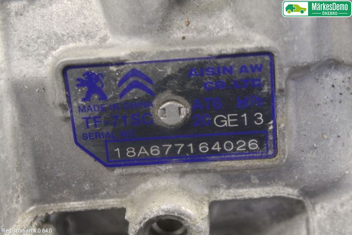 Citroen C4 GRAND PICASSO 14-18 Växellåda Automat
