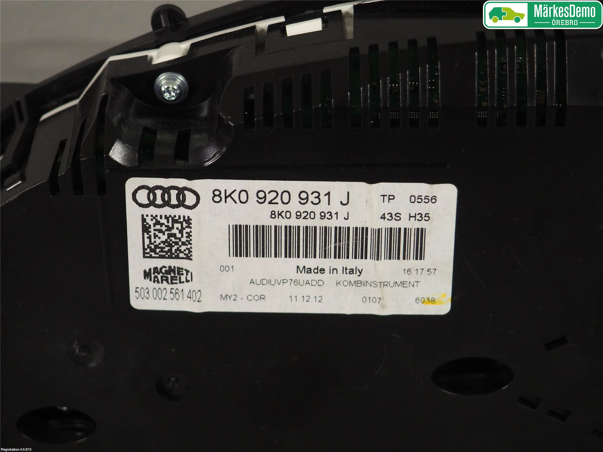 Audi A4 12-15 Instrument Komb