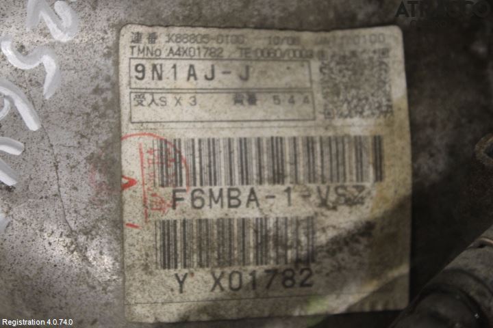 Mitsubishi ASX 10-22 Växellåda Man 6 Vxl