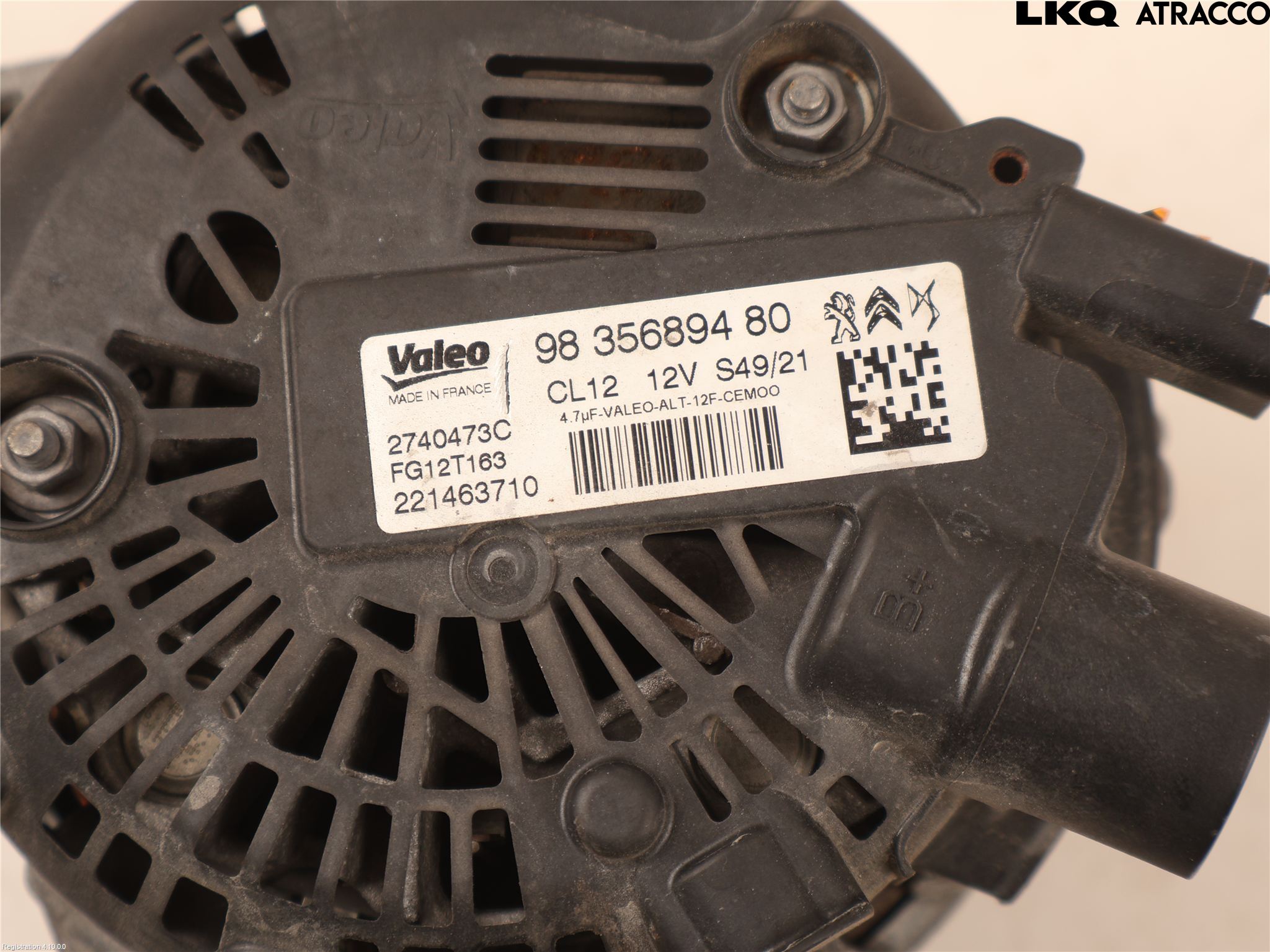 Citroen COTROEN C3 17-24 Generator