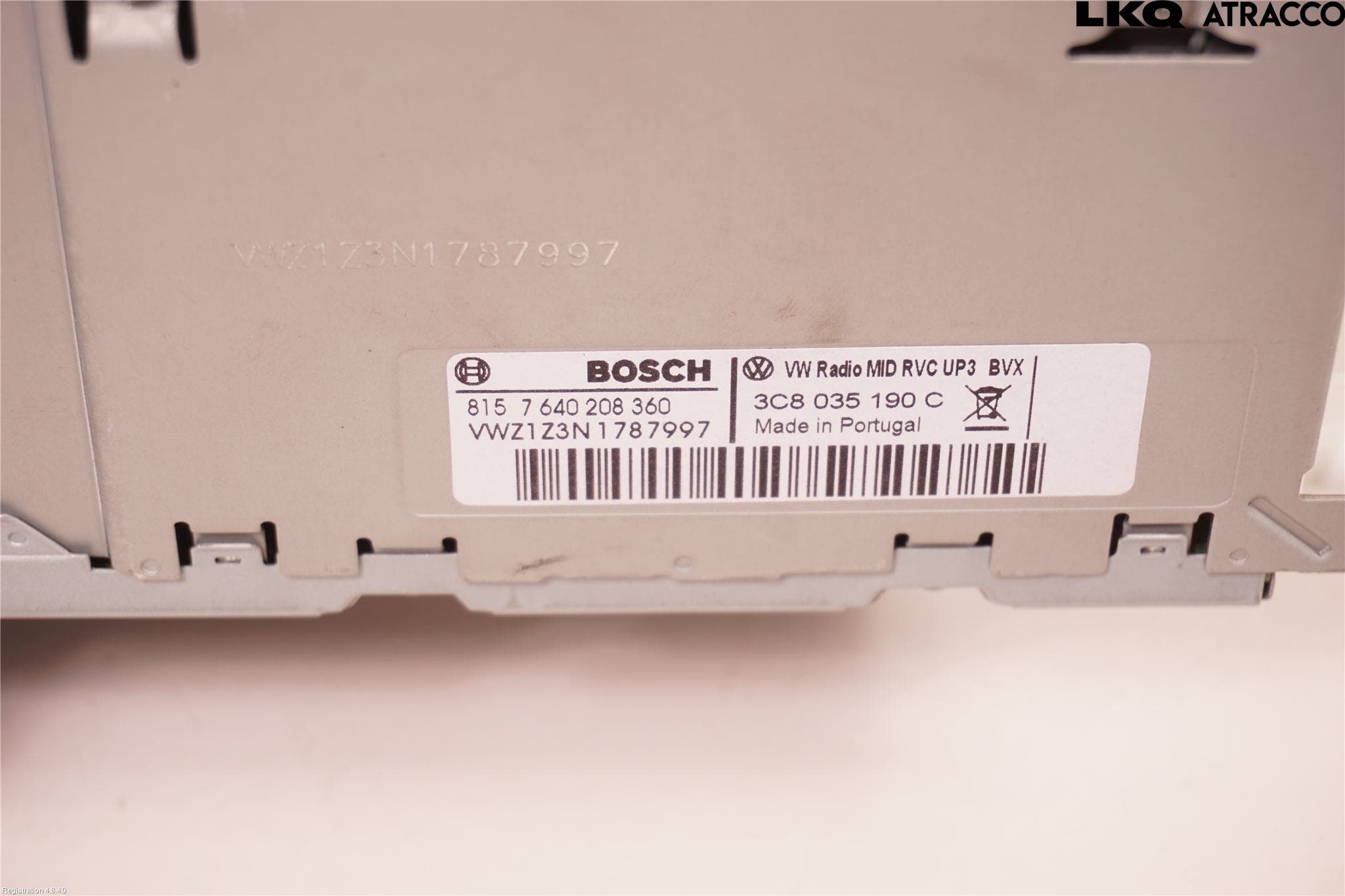 Volkswagen VW TIGUAN 07-16 Cd Radio - Multimediapanel