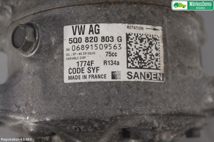 Skoda FABIA 15-21 Ac Kompressor