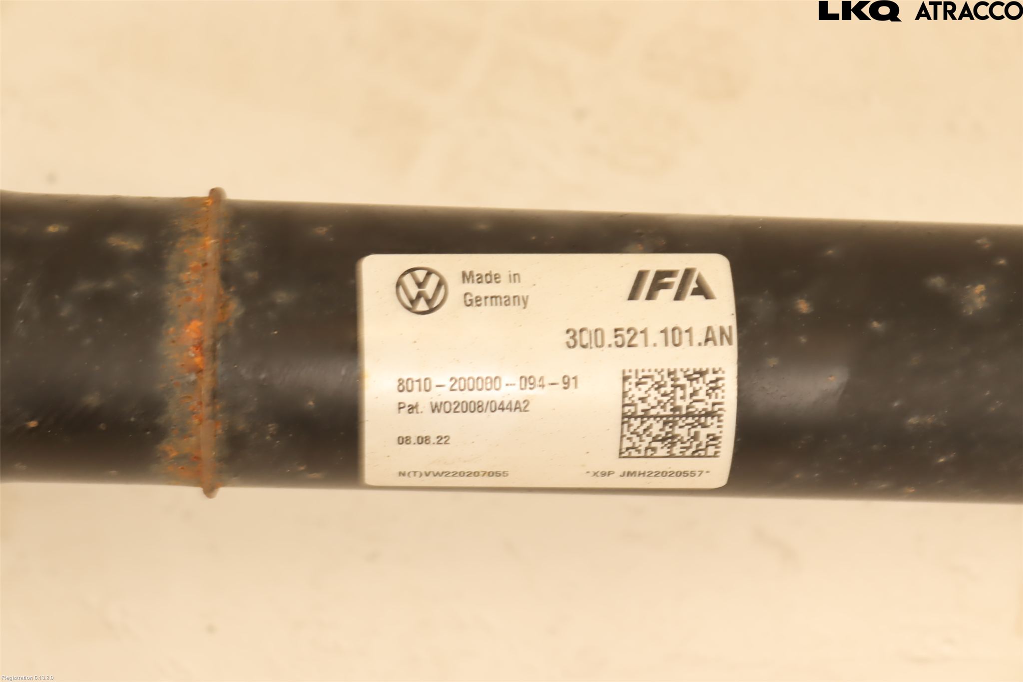 Volkswagen VW PASSAT 20-24 Mellanaxel Komp