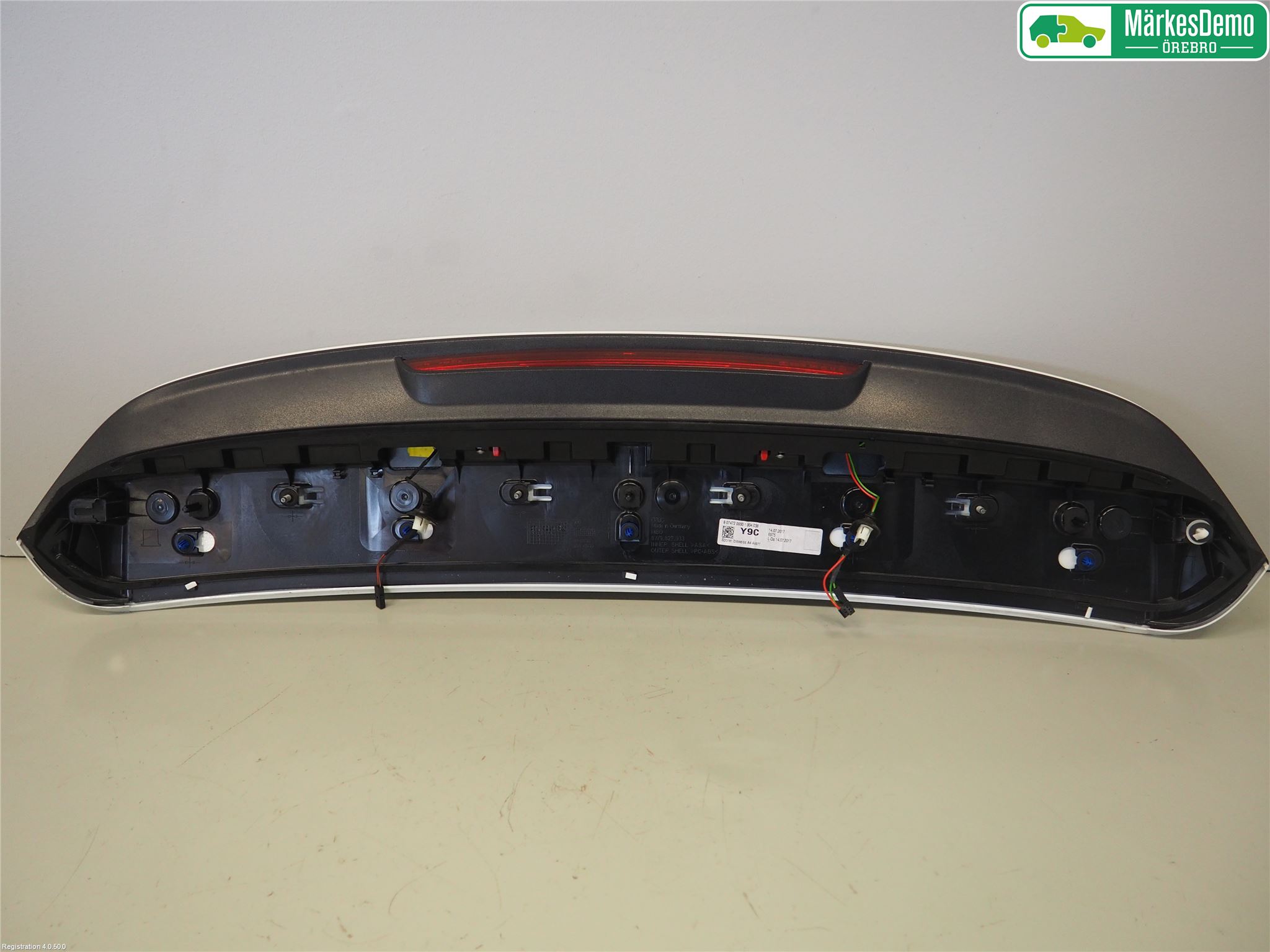 Audi A4/S4 B9 16-19 Spoiler Baklucka