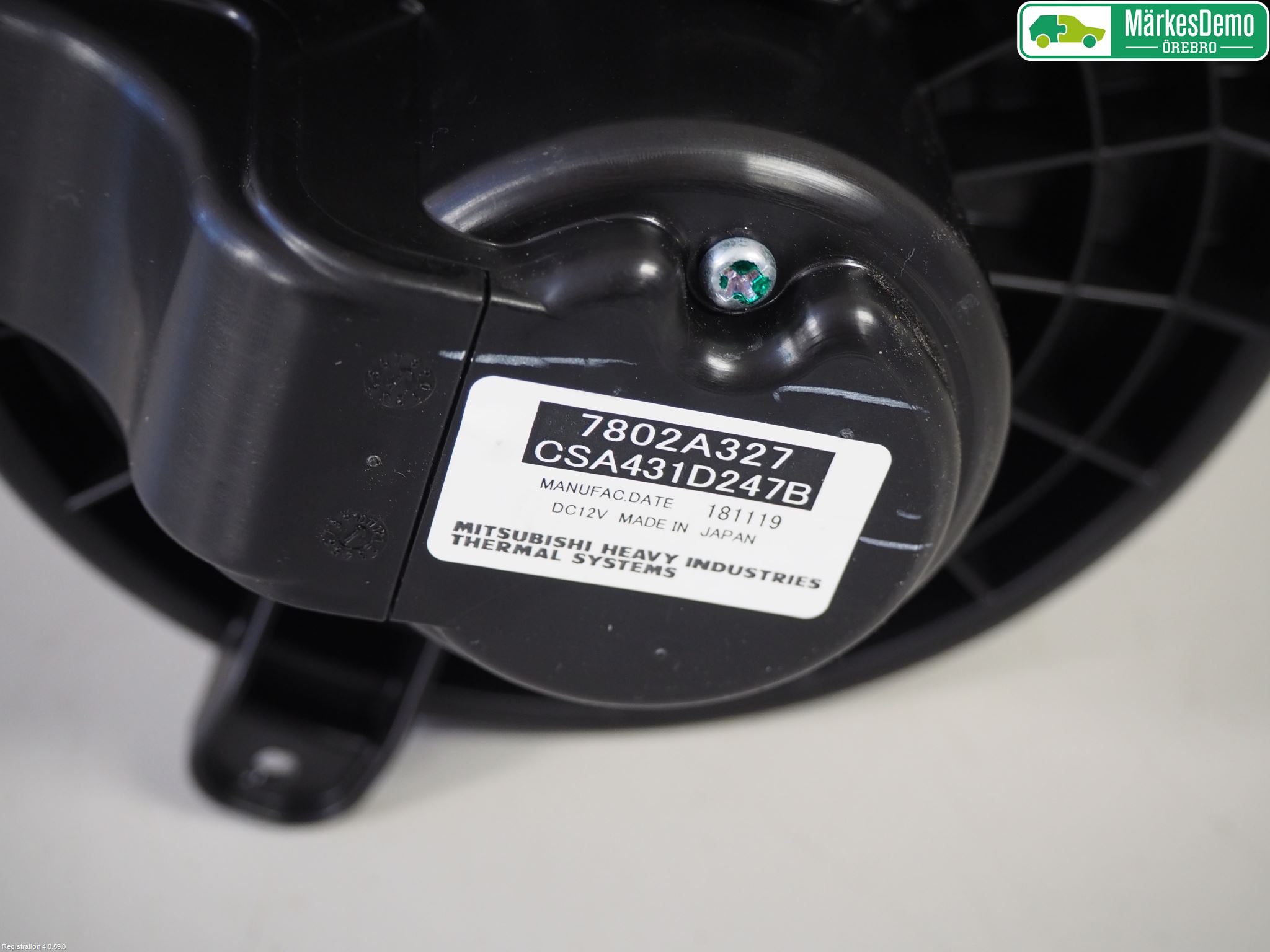 Mitsubishi OUTLANDER 13-21 Ac Värmefläkt