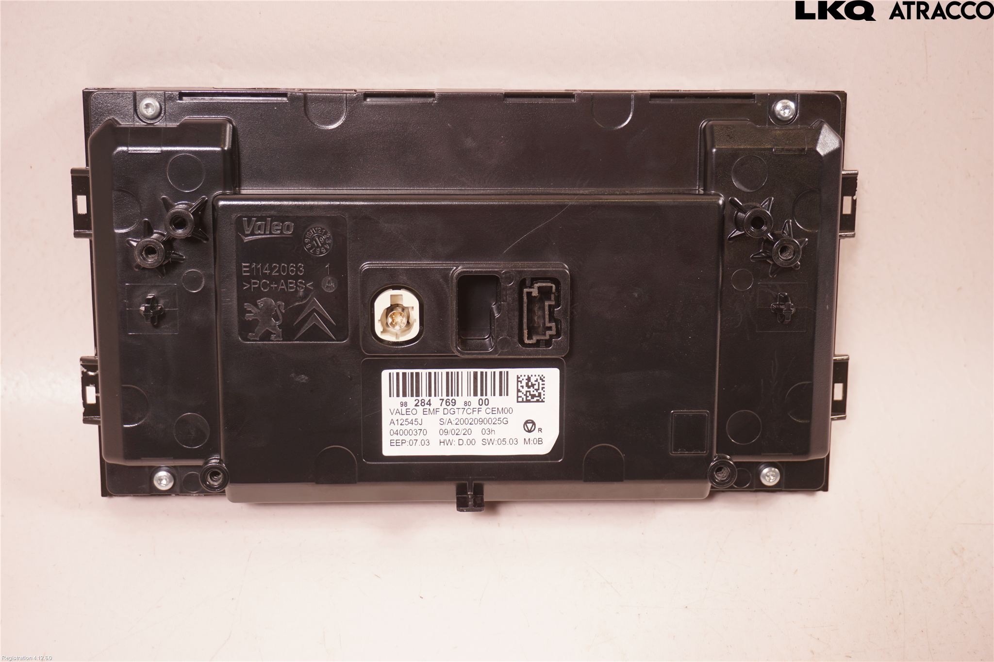 Peugeot 308 14-21 Bildskärm