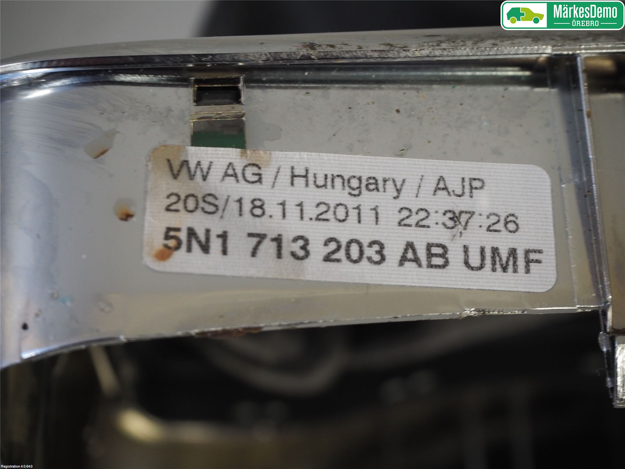 Volkswagen VW TIGUAN 07-16 Växelspaksdamask