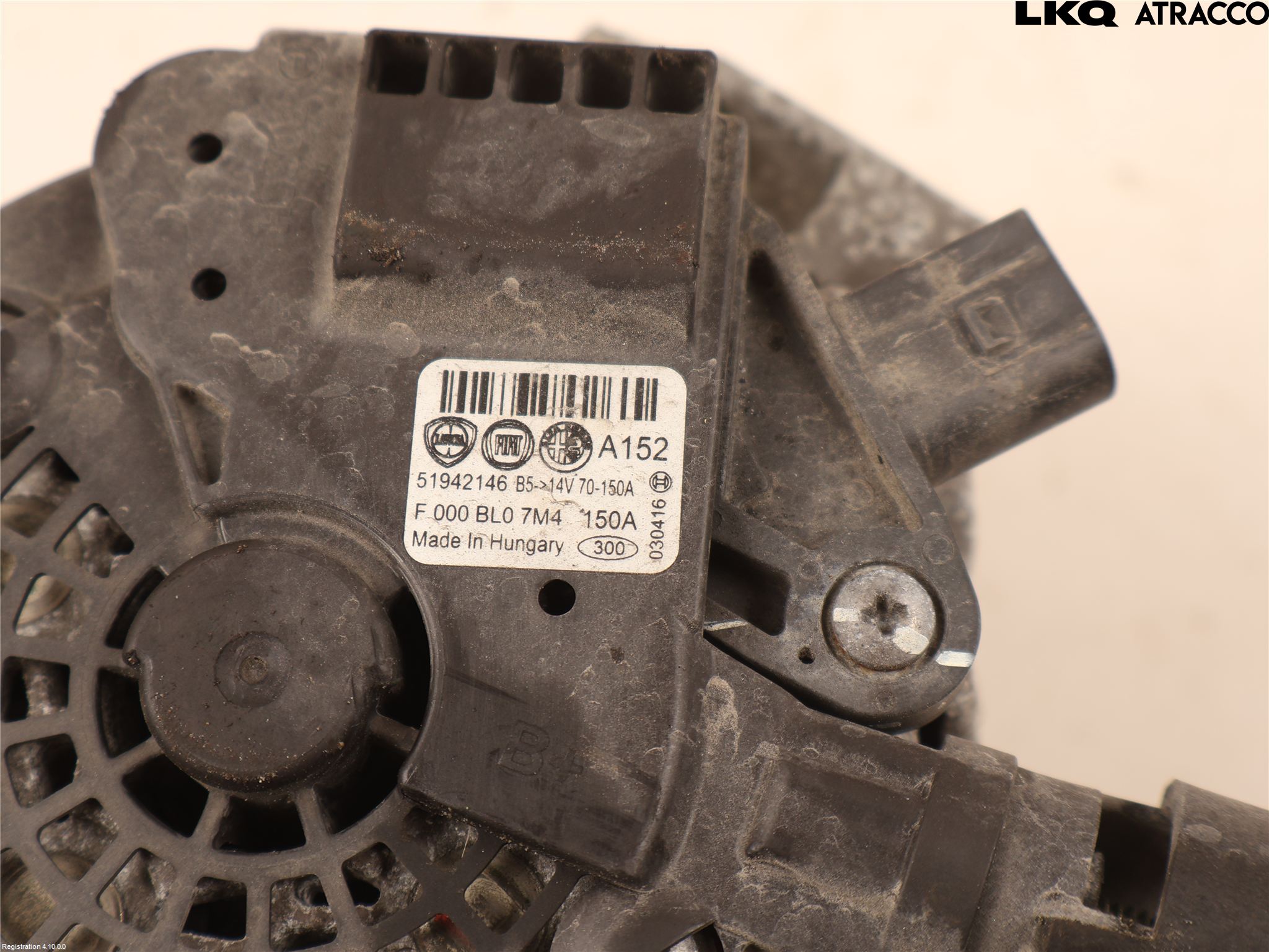 Fiat 500X 15- Generator