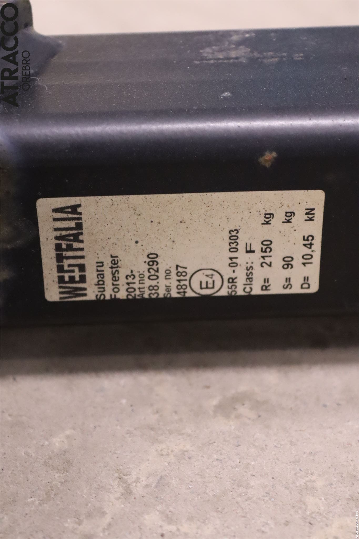 Subaru FORESTER SJ 13-18 Dragkrok