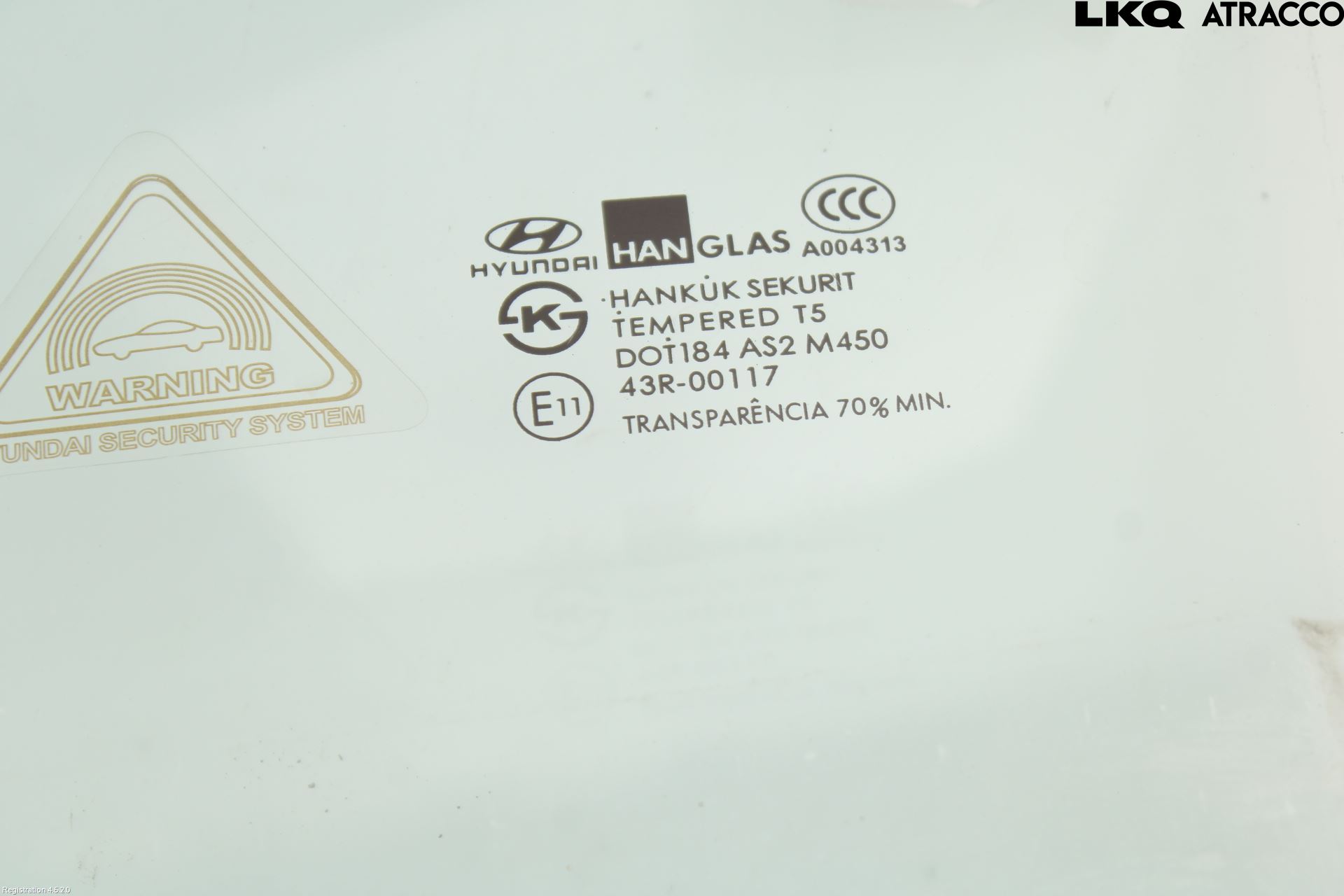 Hyundai COUPÉ Dörruta 2D Vänster