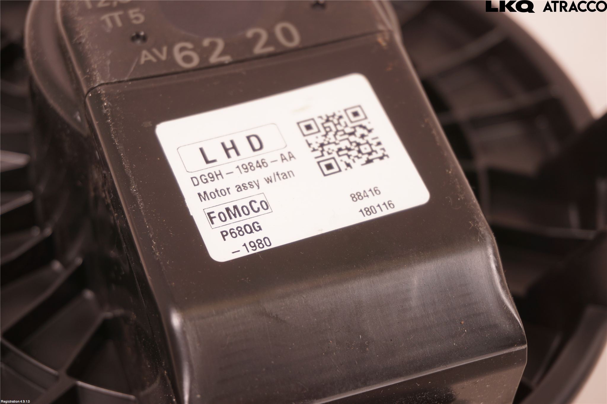 Ford MONDEO 15-22 Ac Värmefläkt